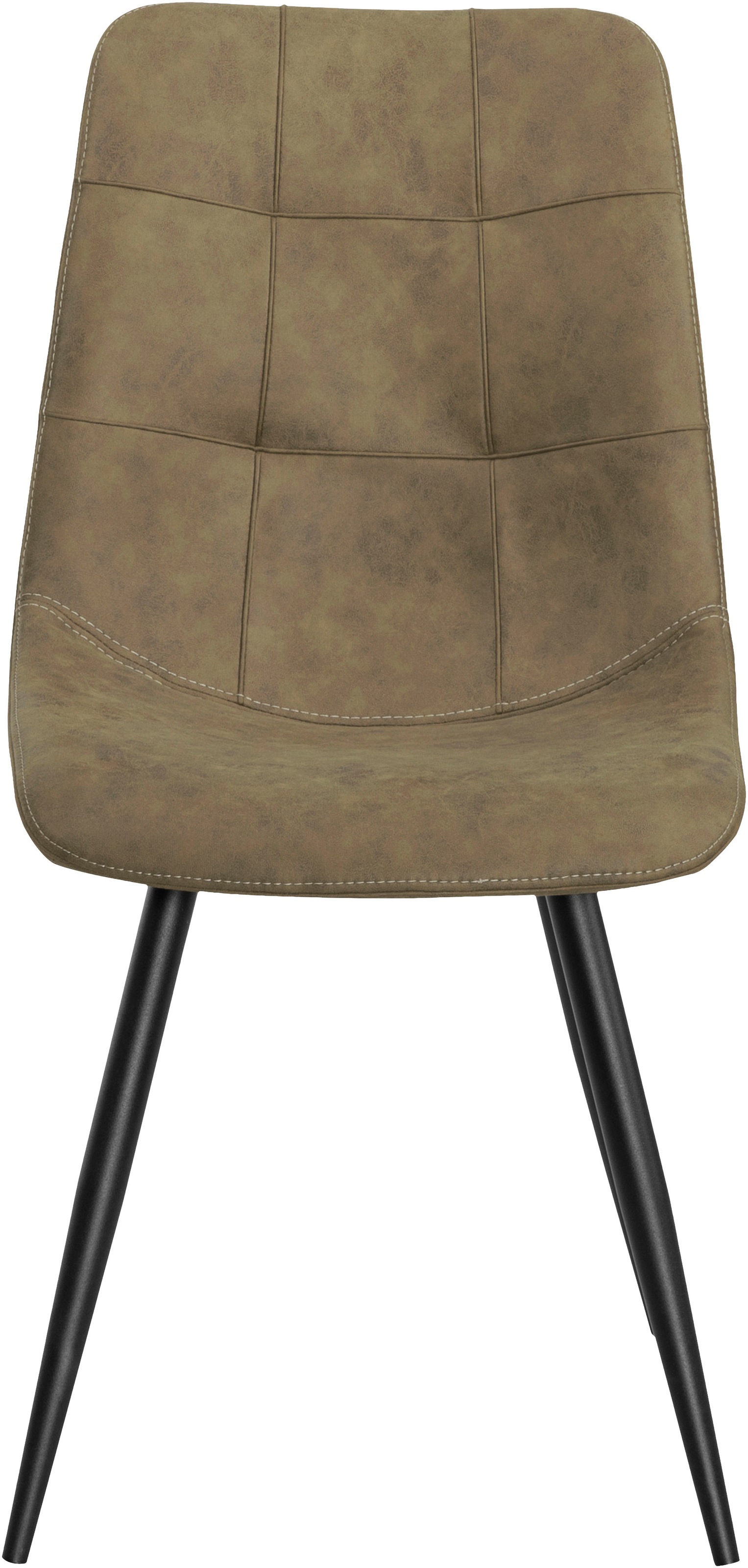 OMG Design Esszimmerstuhl »Peak«, (Set), 1 St., Stoff, moderne Sitzschale in Microfaser Lederoptik