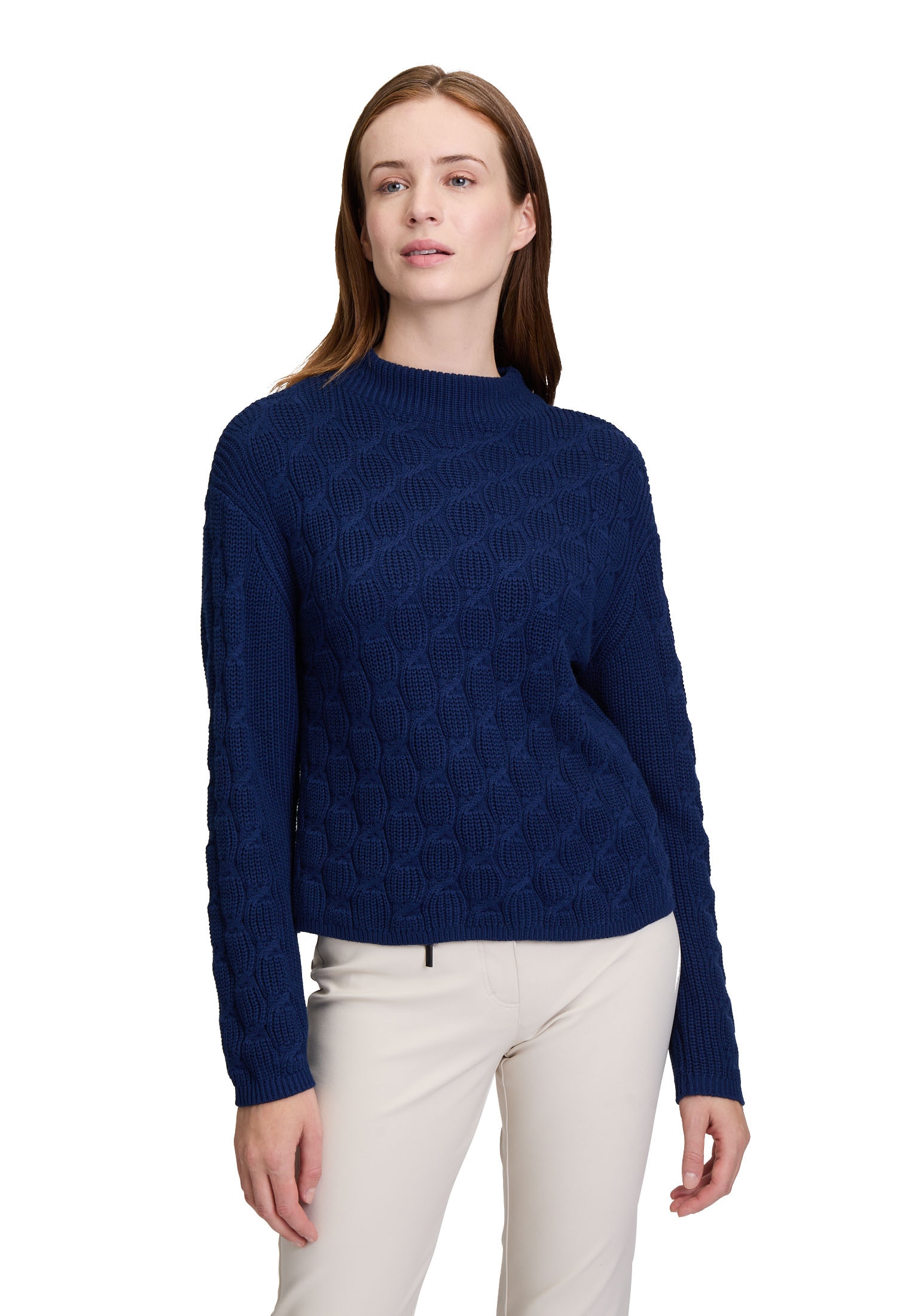 Betty Barclay Rundhalspullover »Grobstrick-Pullover mit Struktur«