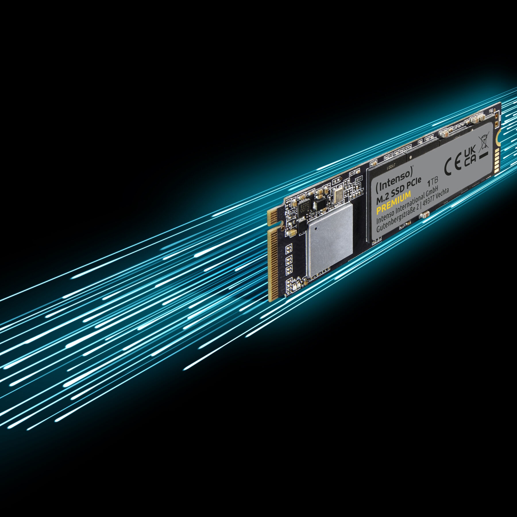 Intenso interne SSD »Premium 2TB«, Anschluss M.2 PCIe 3.0