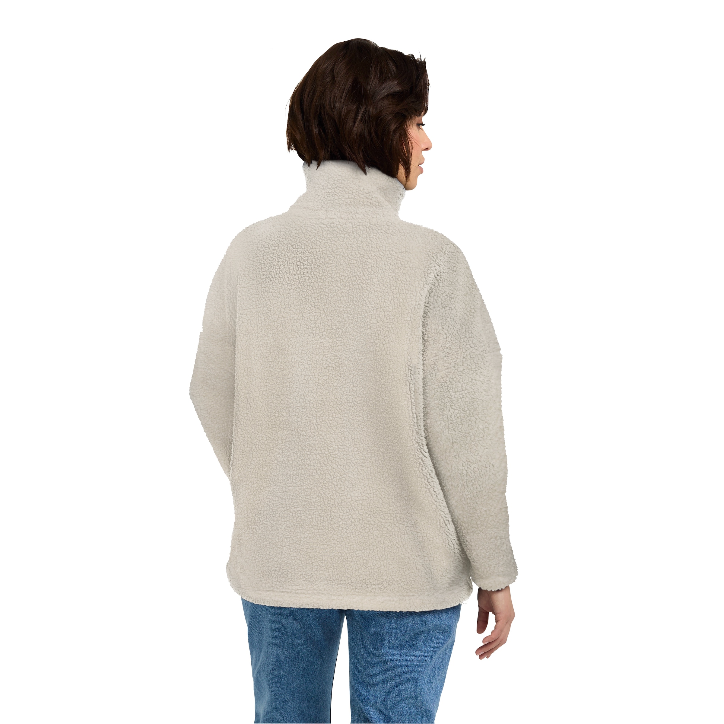 Jack Wolfskin Fleecejacke »STONE LITE JKT W«, Winddicht, atmungsaktiv, Übergangsjacke