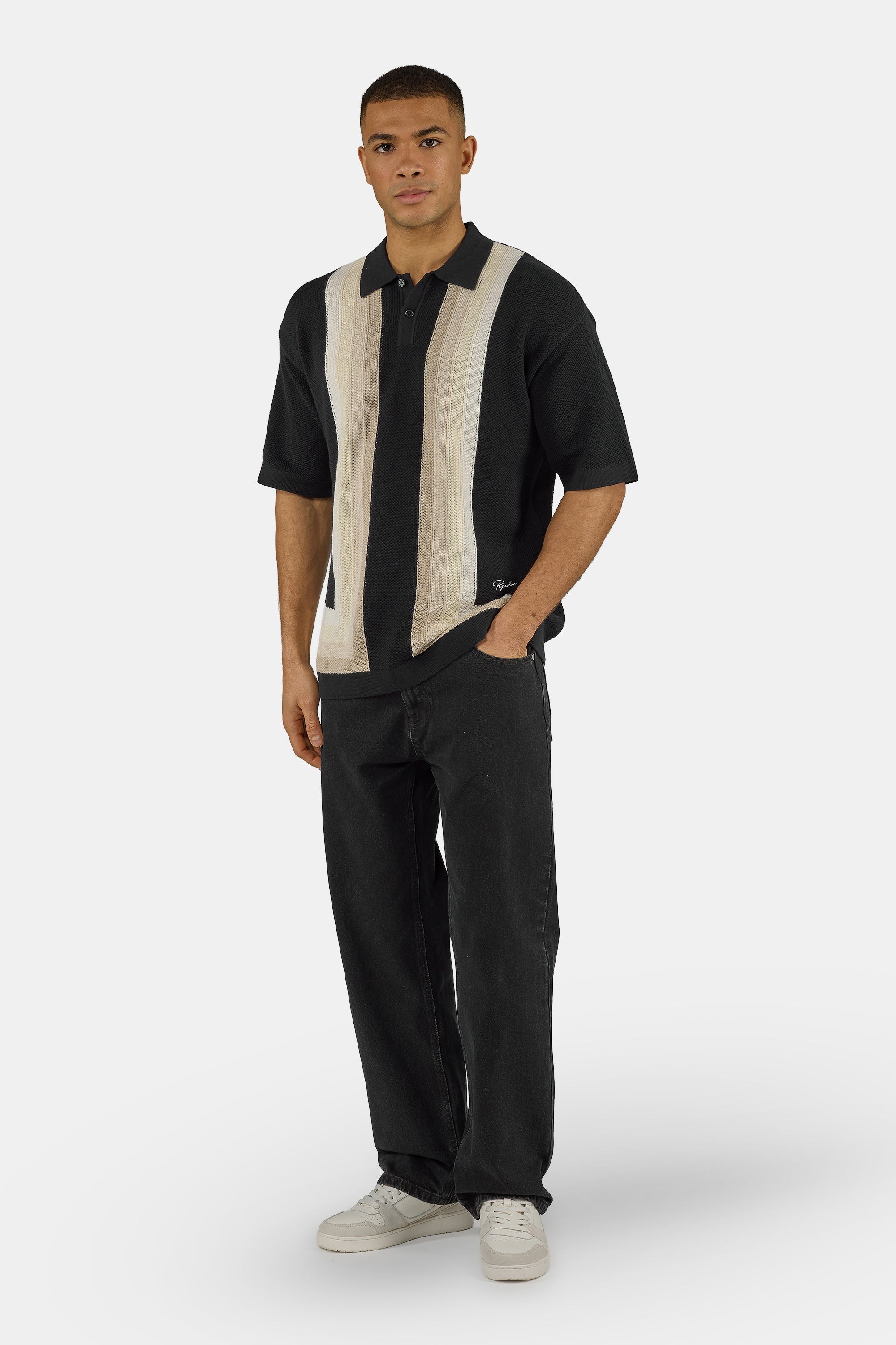 PEGADOR Loose-fit-Jeans »Baltra Baggy Jeans« Baumwolle, loose fit