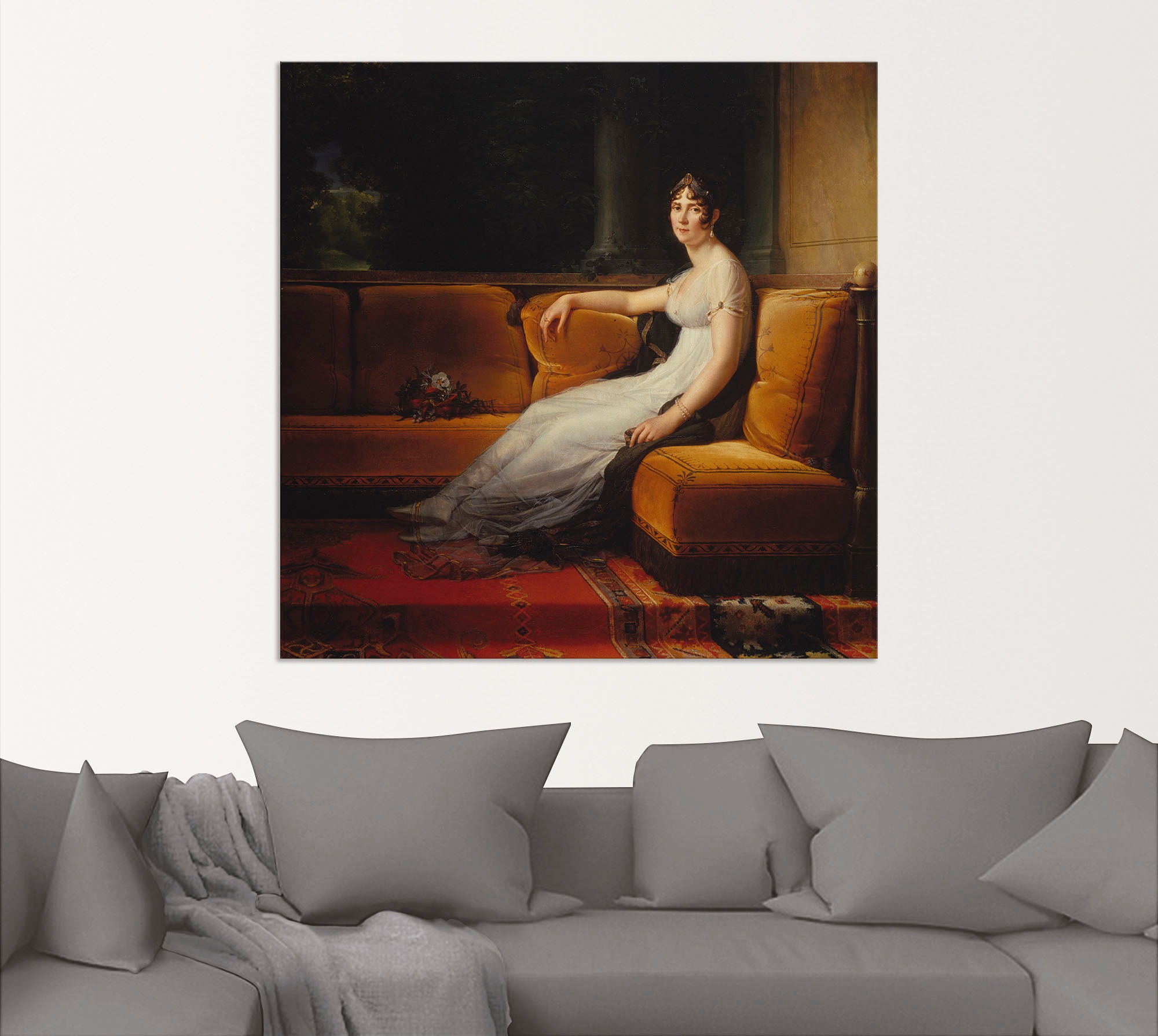 Artland Wandbild »Josephine, Gemahlin Napoleon Bonapartes«, Frau, (1 St.), als Alubild, Leinwandbild, Wandaufkleber oder Poster in versch. Größen