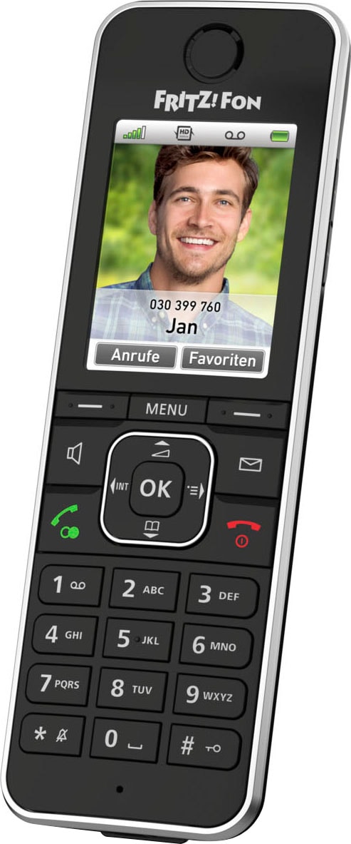 AVM DECT-Telefon »FRITZ!Fon C6«, (Mobilteile: 1)