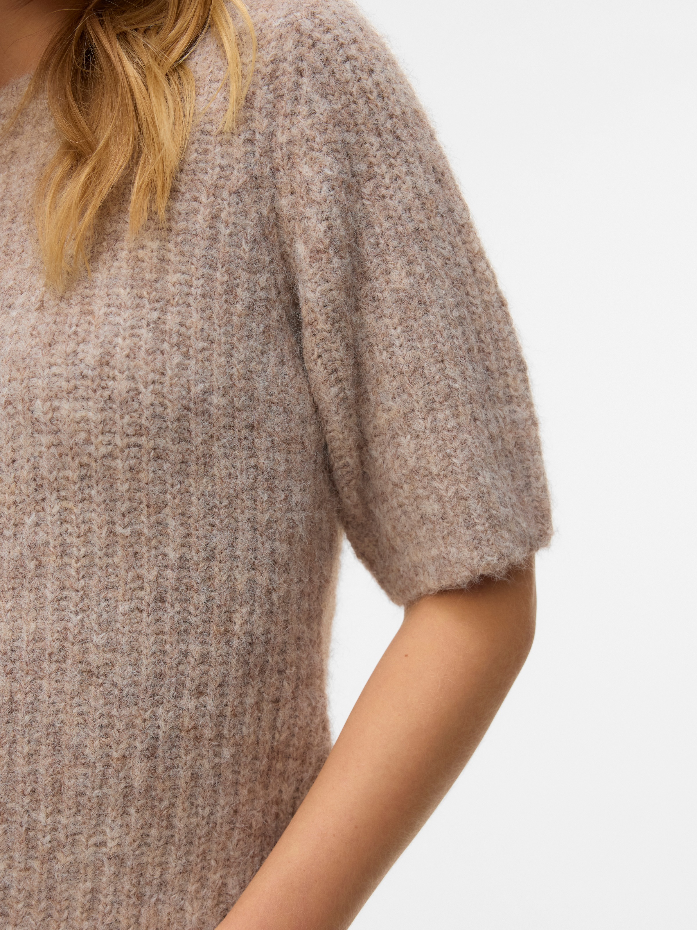 Vero Moda Strickpullover »VMAWSOME 2/4 O-NECK PULLOVER NOOS«