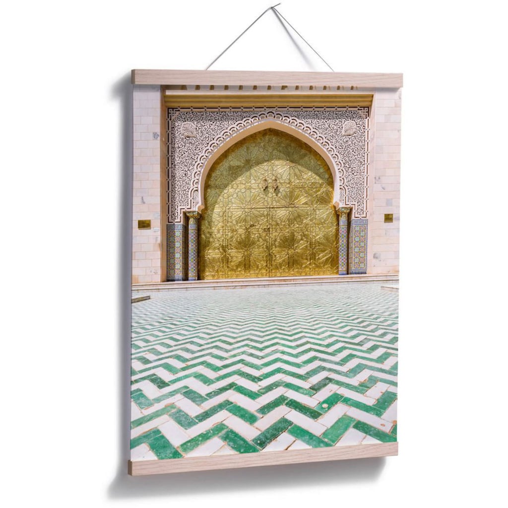 Wall-Art Poster »Alawi Moschee Oman«, Gebäude, (1 St.)