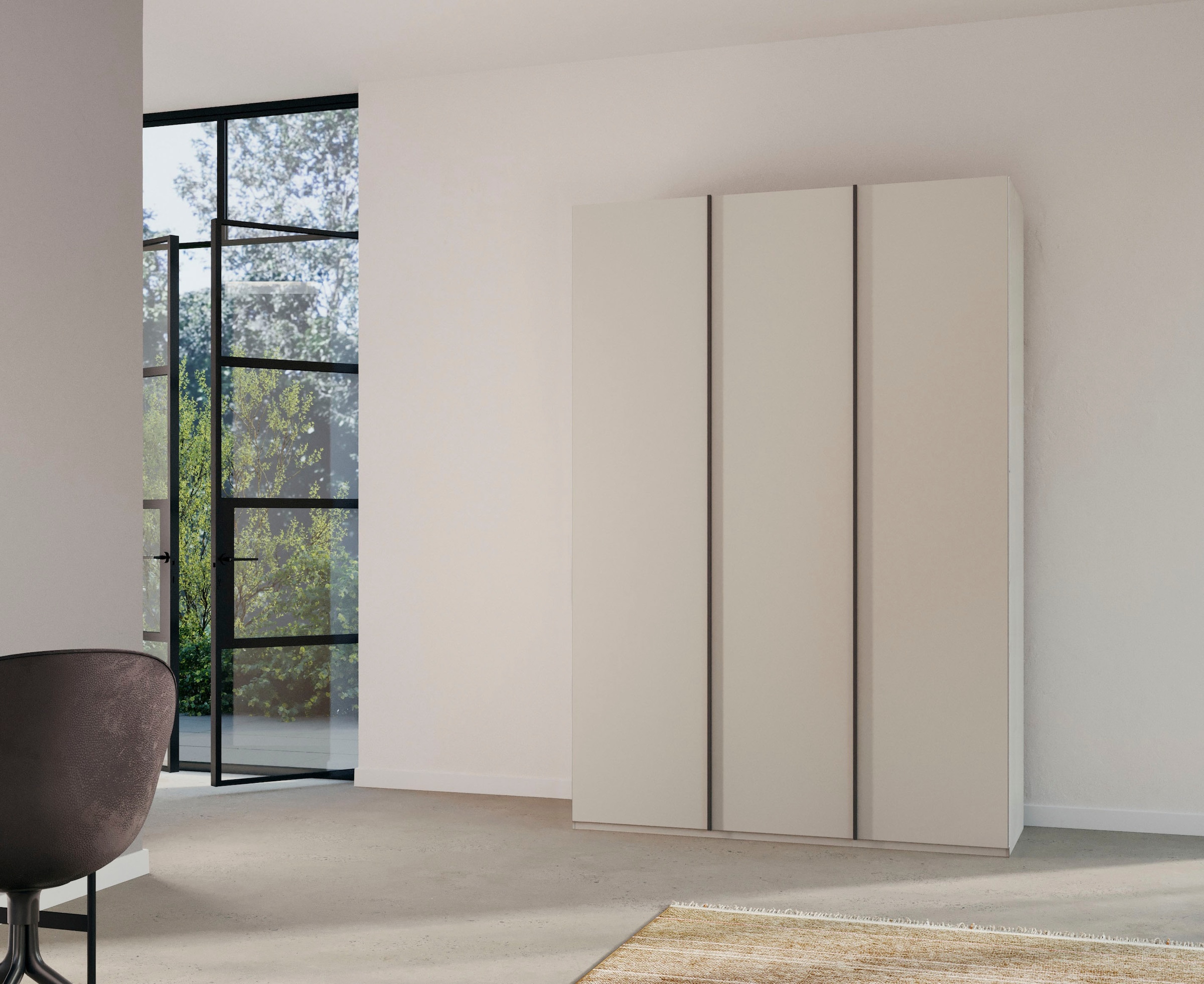 rauch Drehtürenschrank »Skat Meridian« inkl. Innenspiegel und 4 Innenschubladen