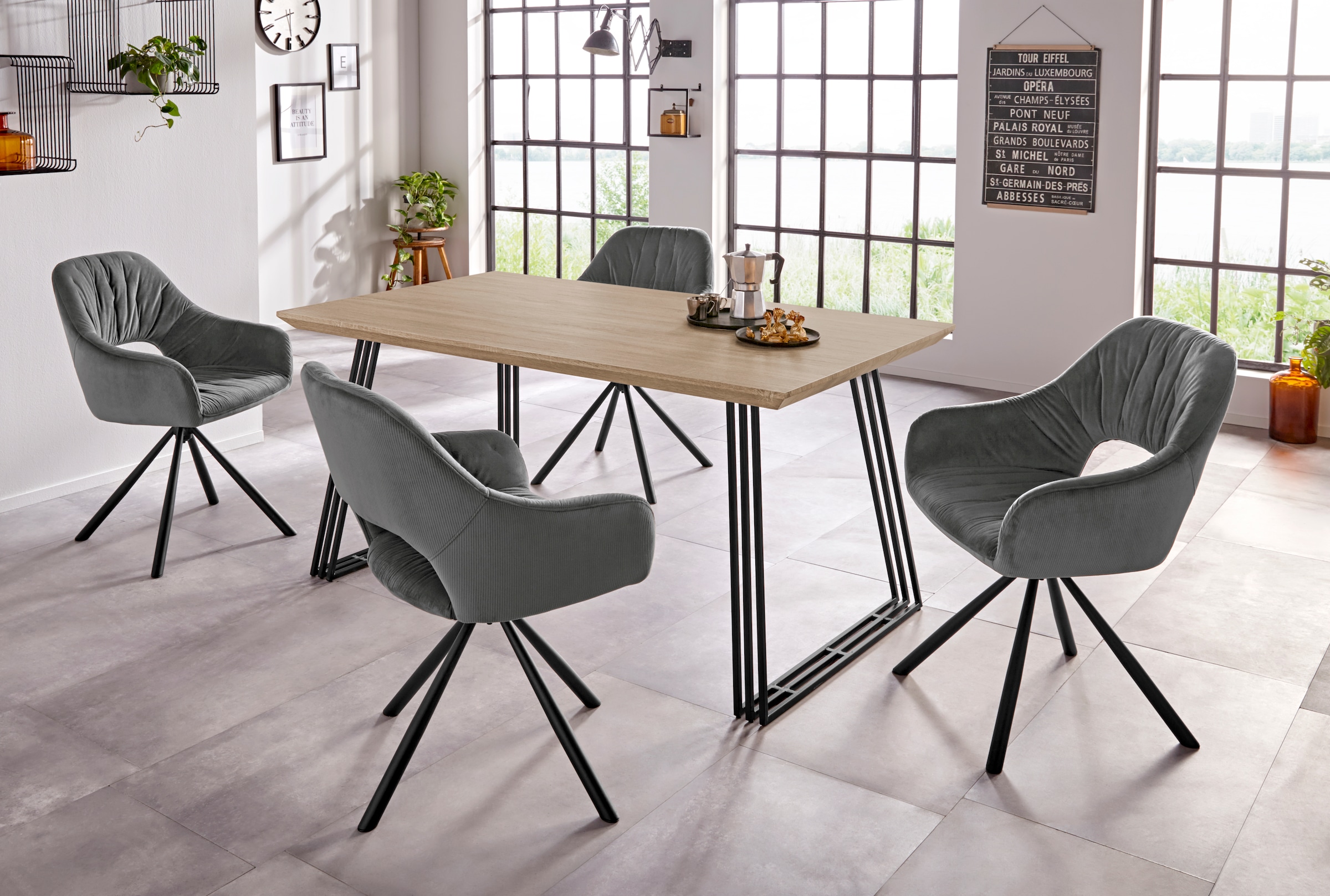 Home affaire Esstisch »Kairo«, Breite ca. 160 cm