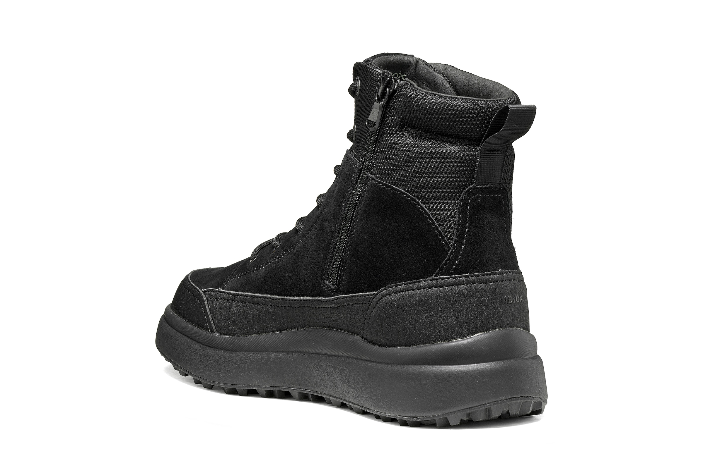 Geox Winterboots »U GRANITO + GRIP B A«  sportiver Winterstiefel, Schnürboots mit Warmfutter