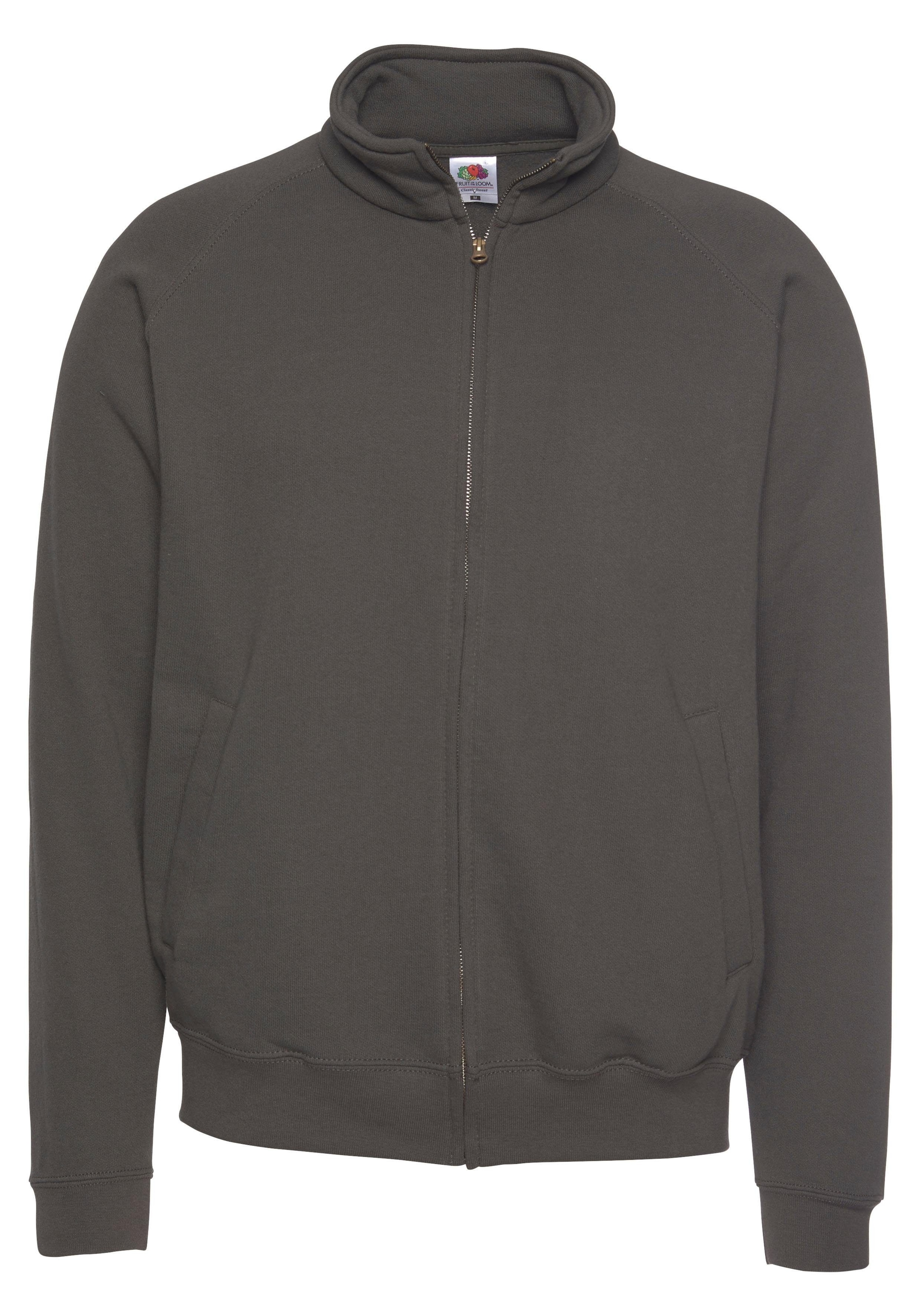 Fruit of the Loom Sweatjacke, aus Baumwollmischung