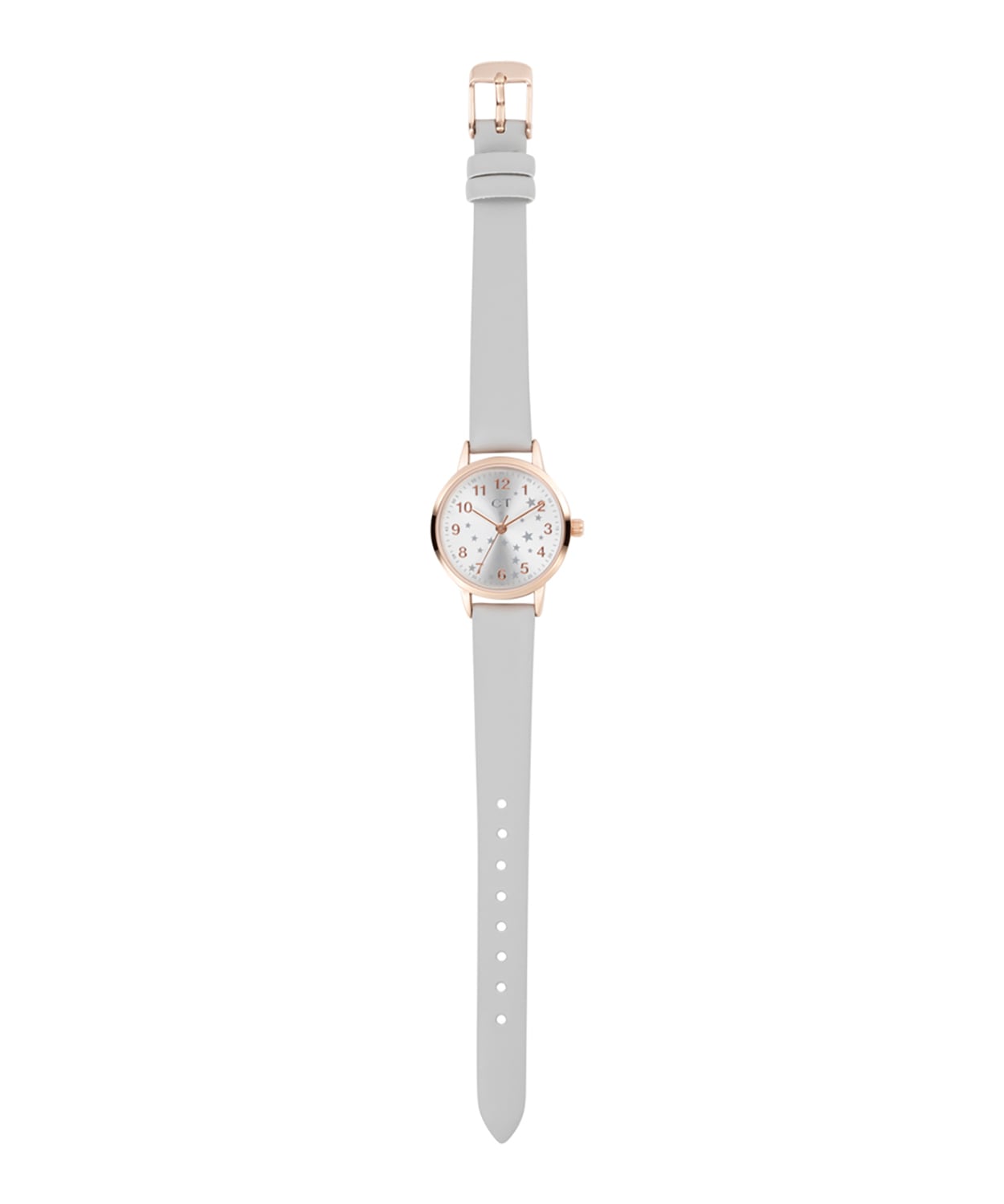 COOL TIME Quarzuhr »The Cool Grey Glitter Star«, Armbanduhr, Kinderuhr, Mädchen, analog