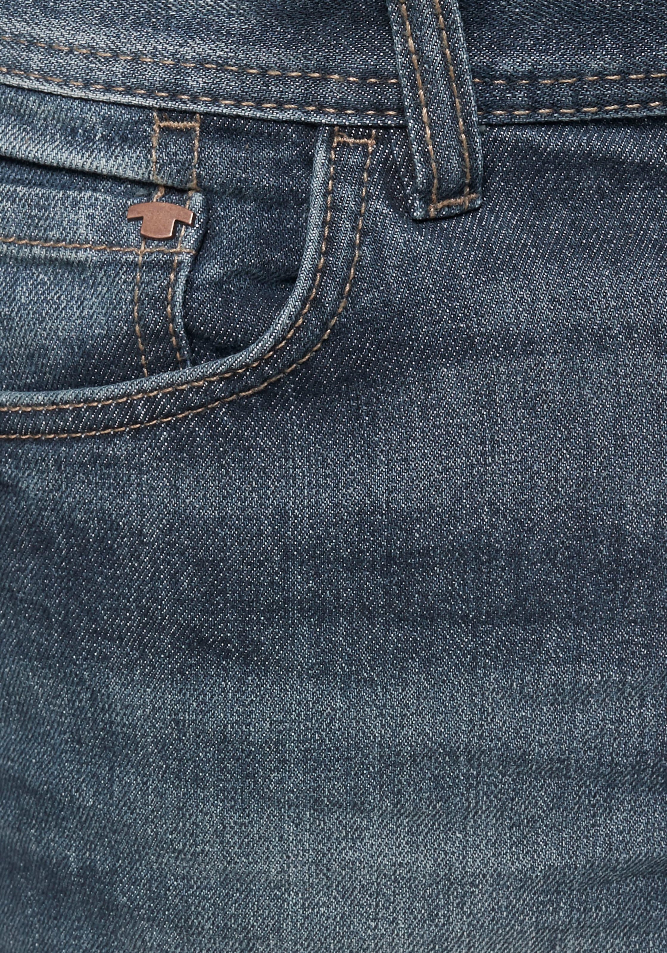 TOM TAILOR 5-Pocket-Jeans »MARVIN«, mit kleinem Logo-Print