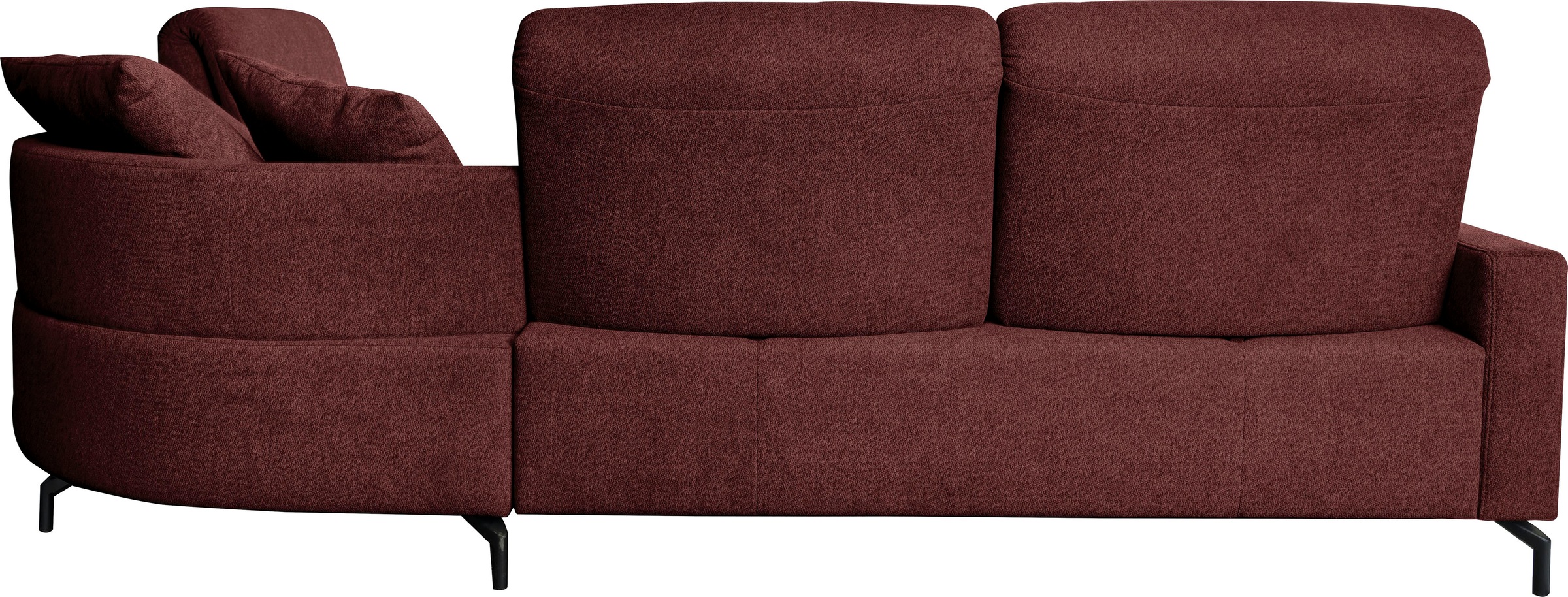 alina Ecksofa »Louis«, Breite 286 cm, Rückenlehnenverstellung, wahlweise mit Bettfunktion