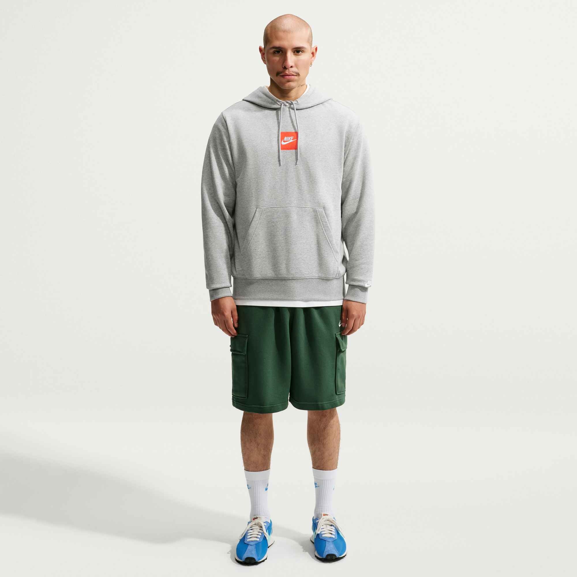 Nike Sportswear Kapuzensweatshirt »Nike Sportswear Club Men's French Terry Hoodie«, mit Rundhalsausschnitt, aus Baumwolle und Polyester, in normaler Länge
