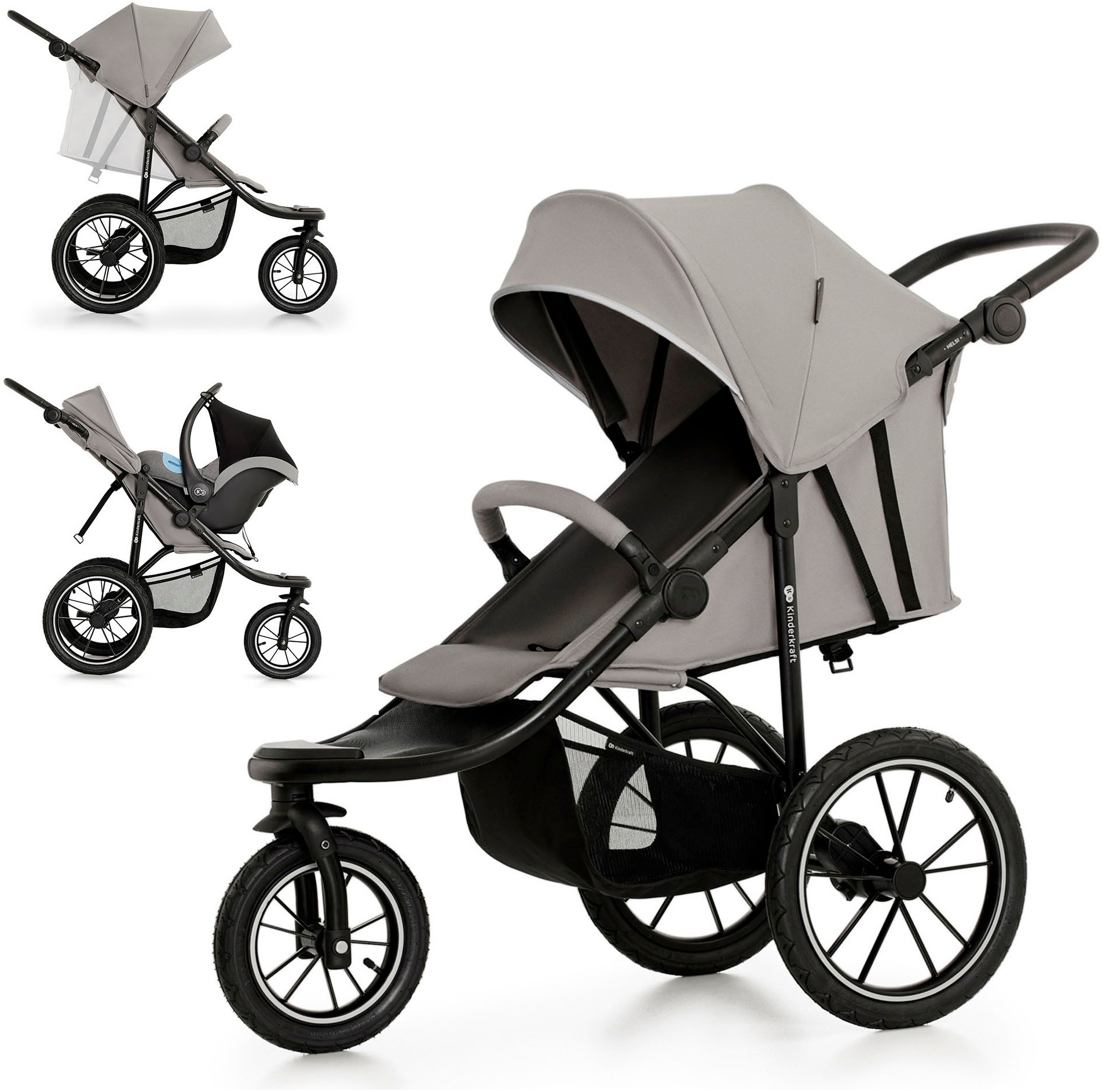 Kinderkraft Kombi-Kinderwagen »HELSI 2« 27 kg