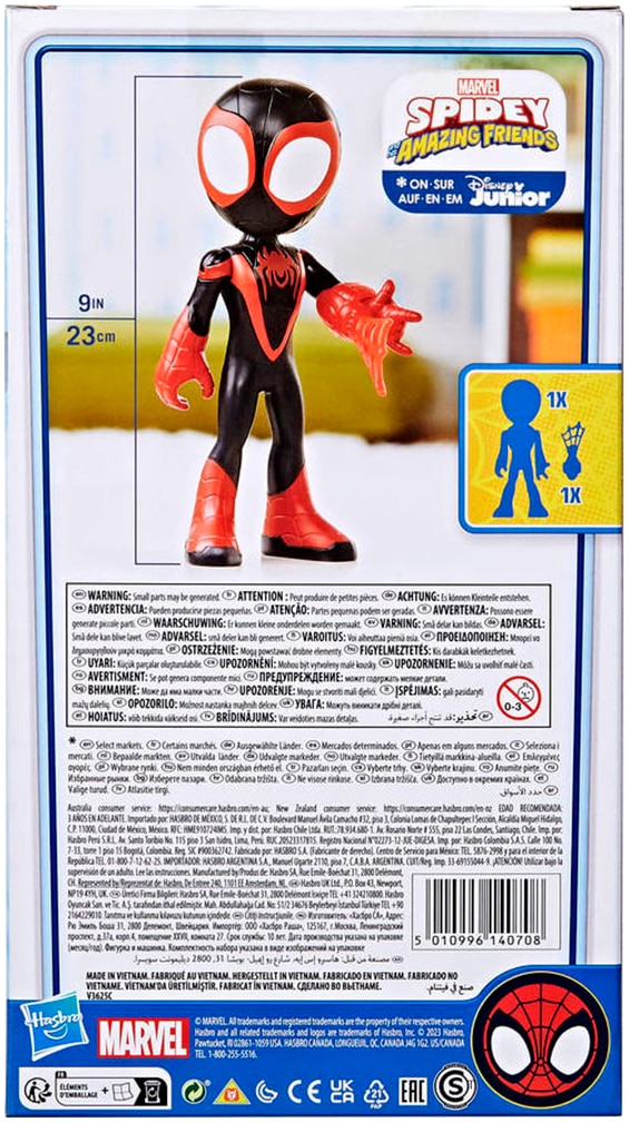 Hasbro Spielfigur »Spidey and His Amazing Friends, große Miles Morales: Spider-Man Figur«