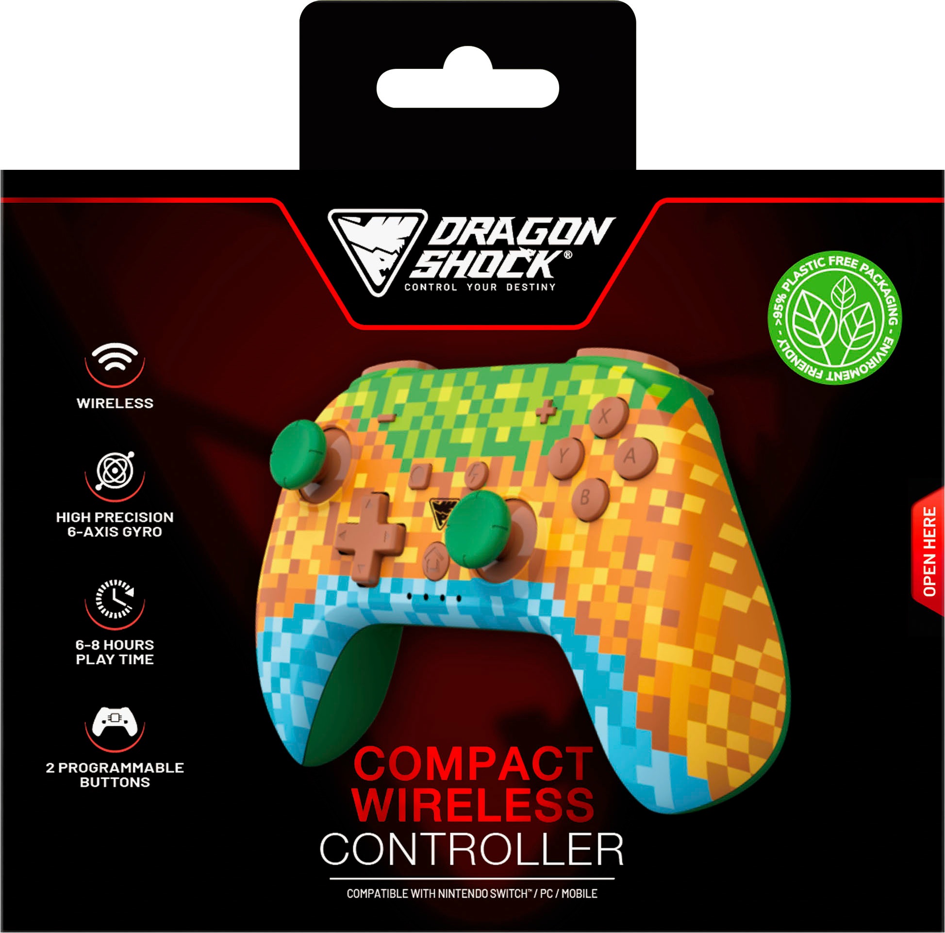 DRAGONSHOCK Controller »Poptop Wireless für Nintendo Switch«