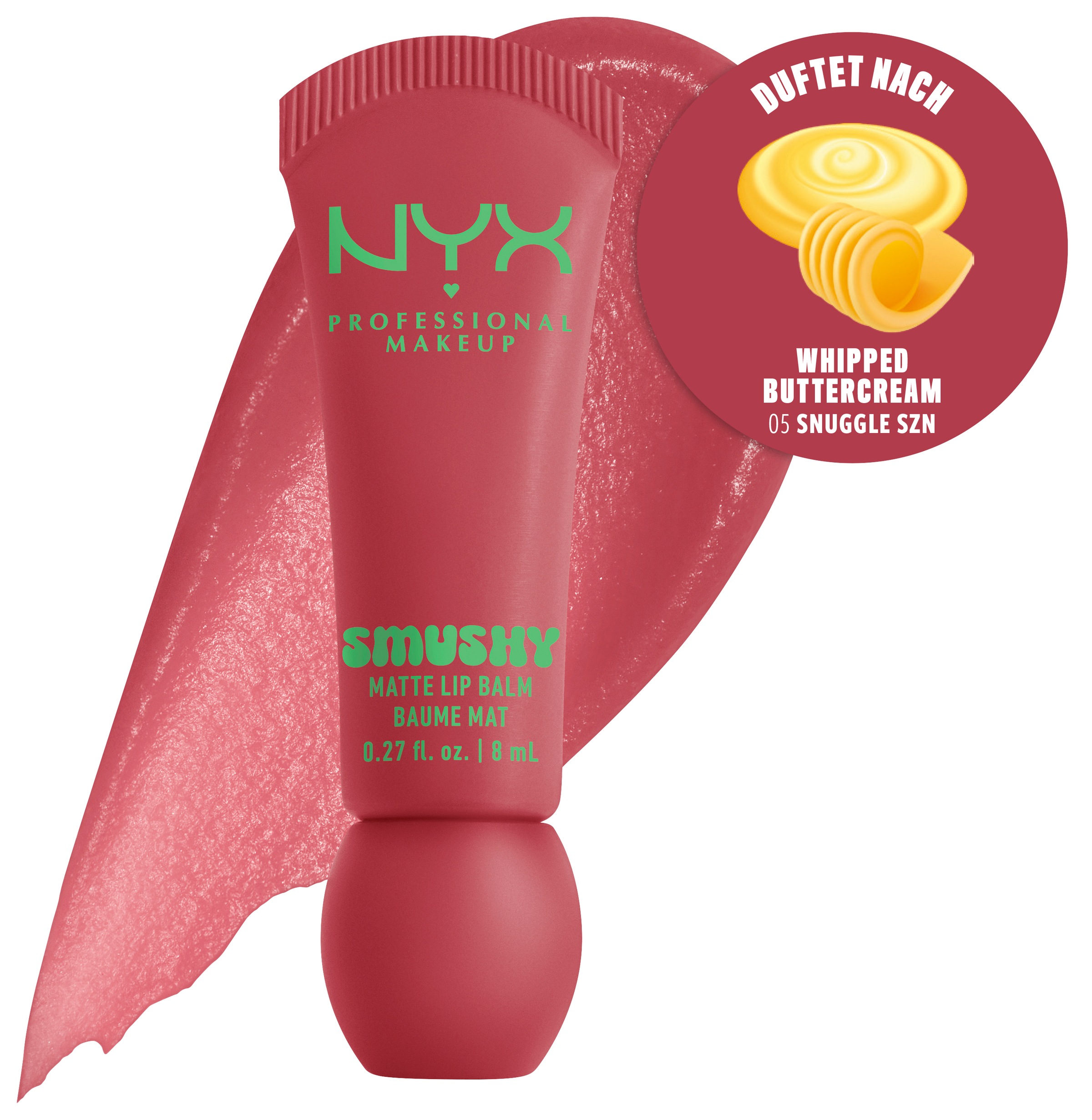 NYX Lippenbalsam »NYX Professional Makeup Smushy Matte Lip Balm«