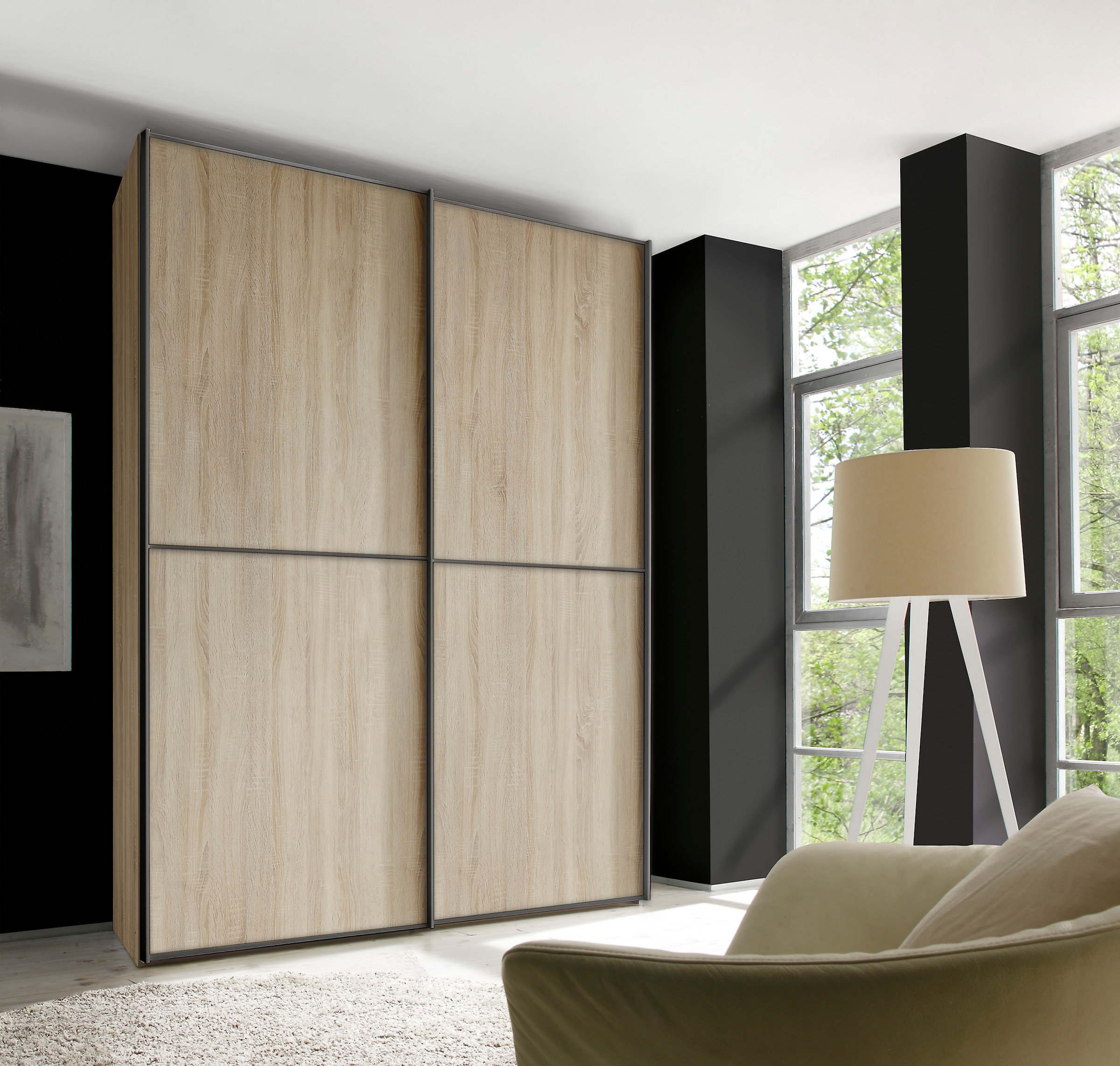 STAUD Schwebetürenschrank »Sinfonie Plus, edles Design in hochwertiger Qualität, Made in Germany« Mit vier verschiedenen Ausstattungsvarianten