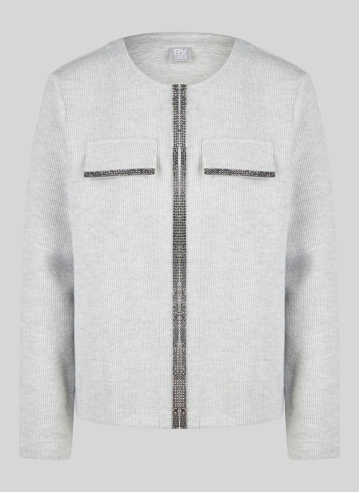 Rabe Blouson ohne Kapuze mit Reißverschluss und Glitzer-Details