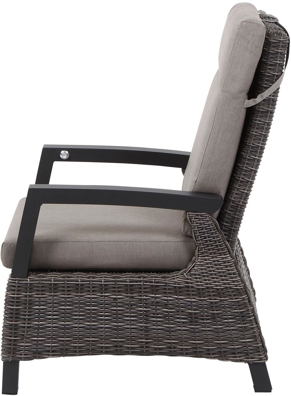 Siena Garden Gartenlounge-Set »Corido« Set, 8 Stk. tlg. bestehend aus 4 Sesseln und 4 Auflagen