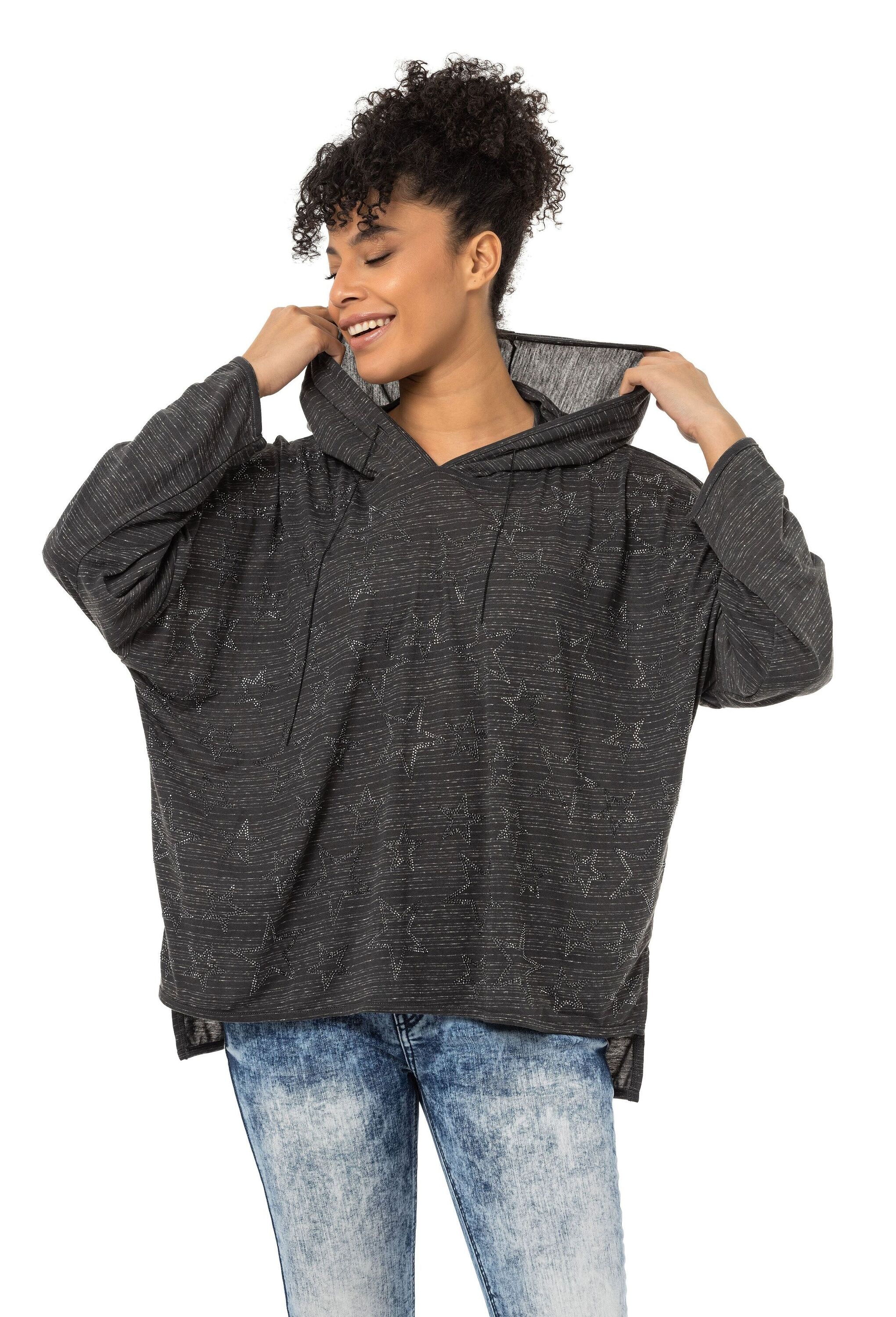 Cipo & Baxx Sweatshirt »WL357«, mit Kapuze
