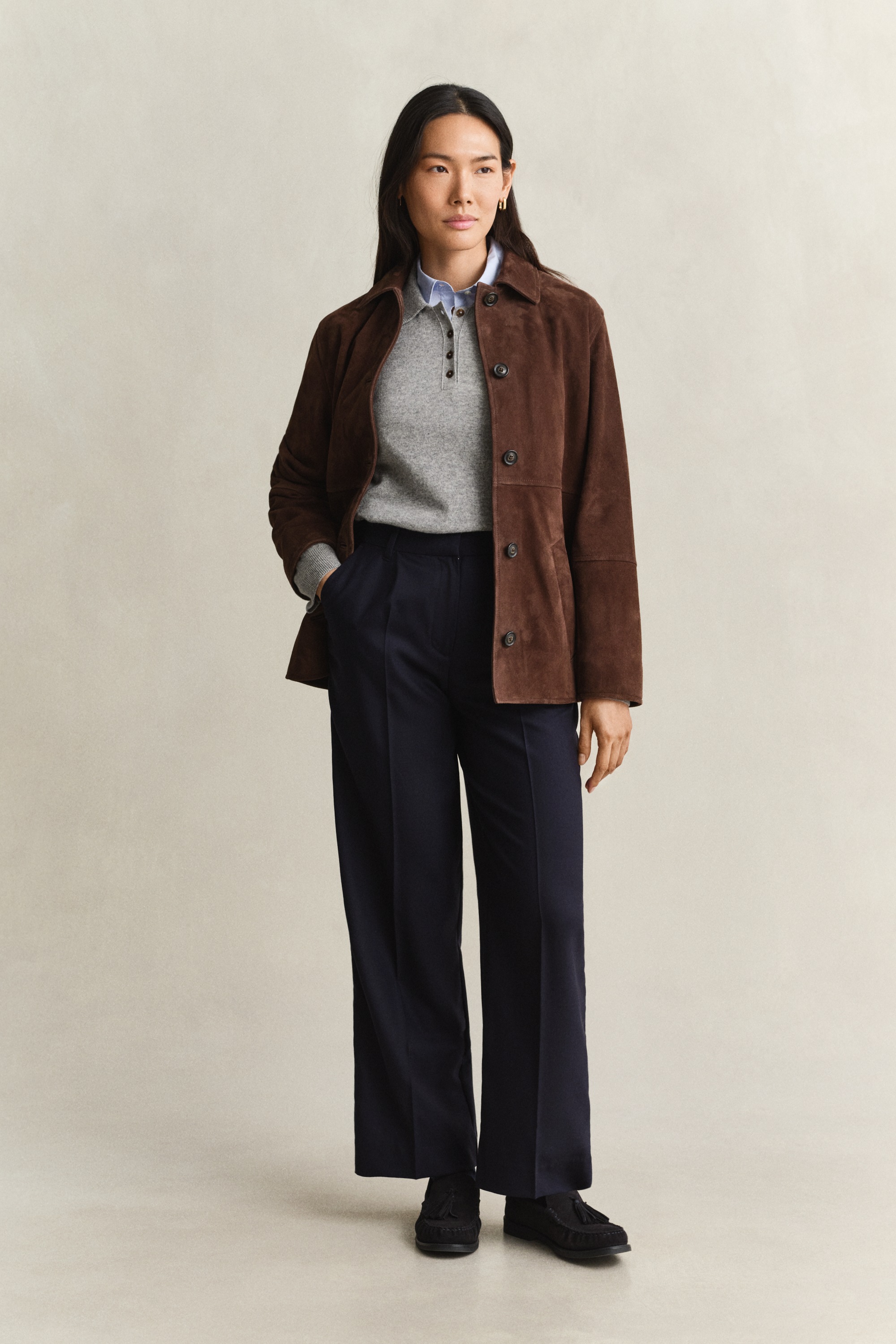 Gant Polokragenpullover »SUPERFINE LAMBSWOOL« aus reiner Wolle