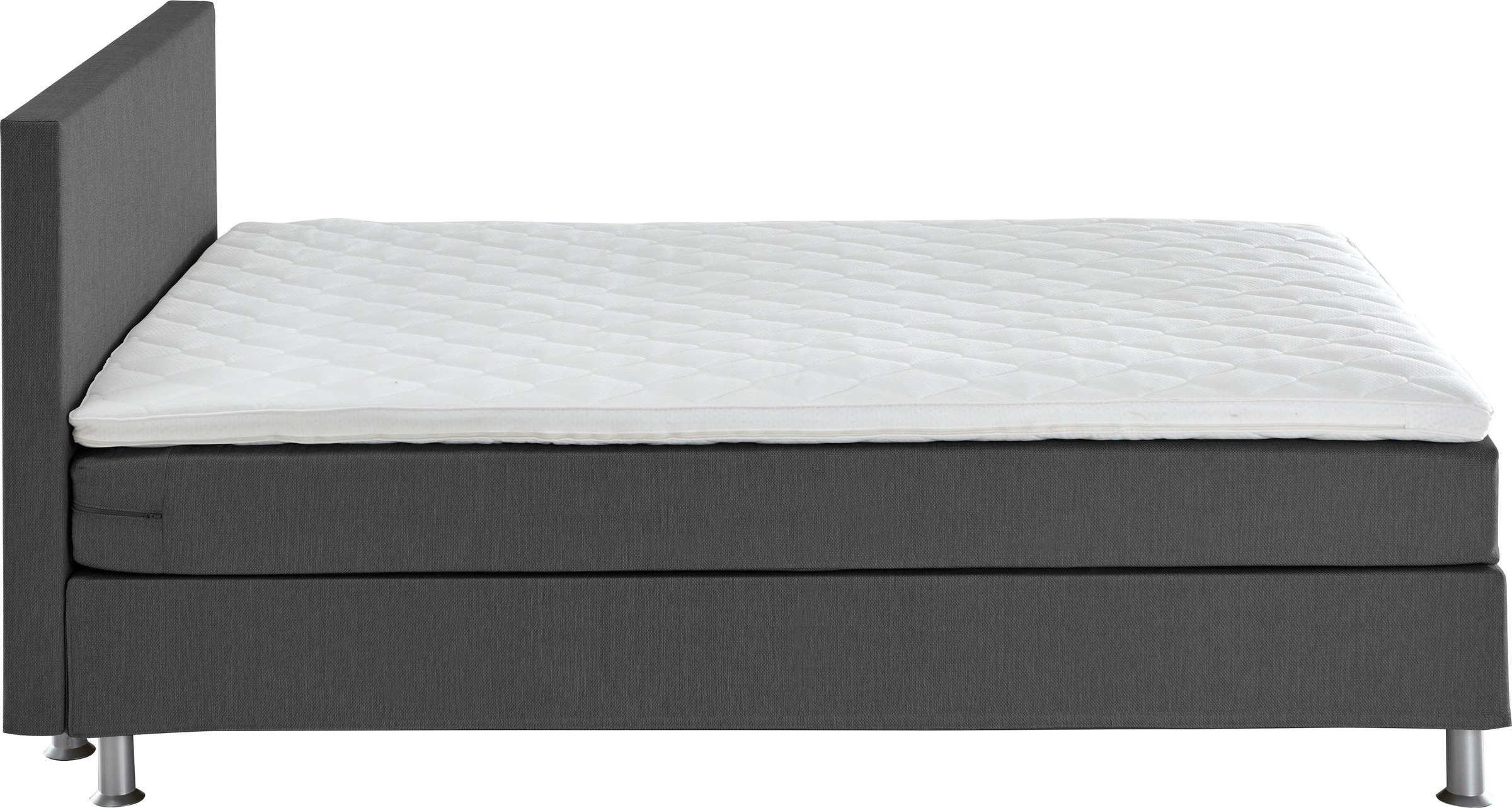 ATLANTIC home collection Boxbett »Edison«, inkl. Bonnellfederkern-Matratze und Topper