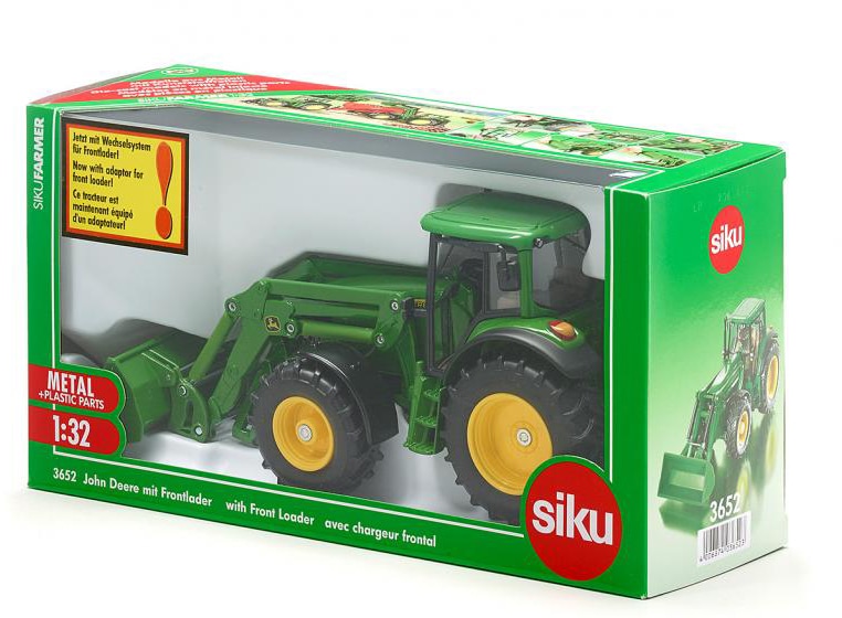 Siku Spielzeug-Traktor »SIKU Farmer, John Deere mit Frontlader (3652)«