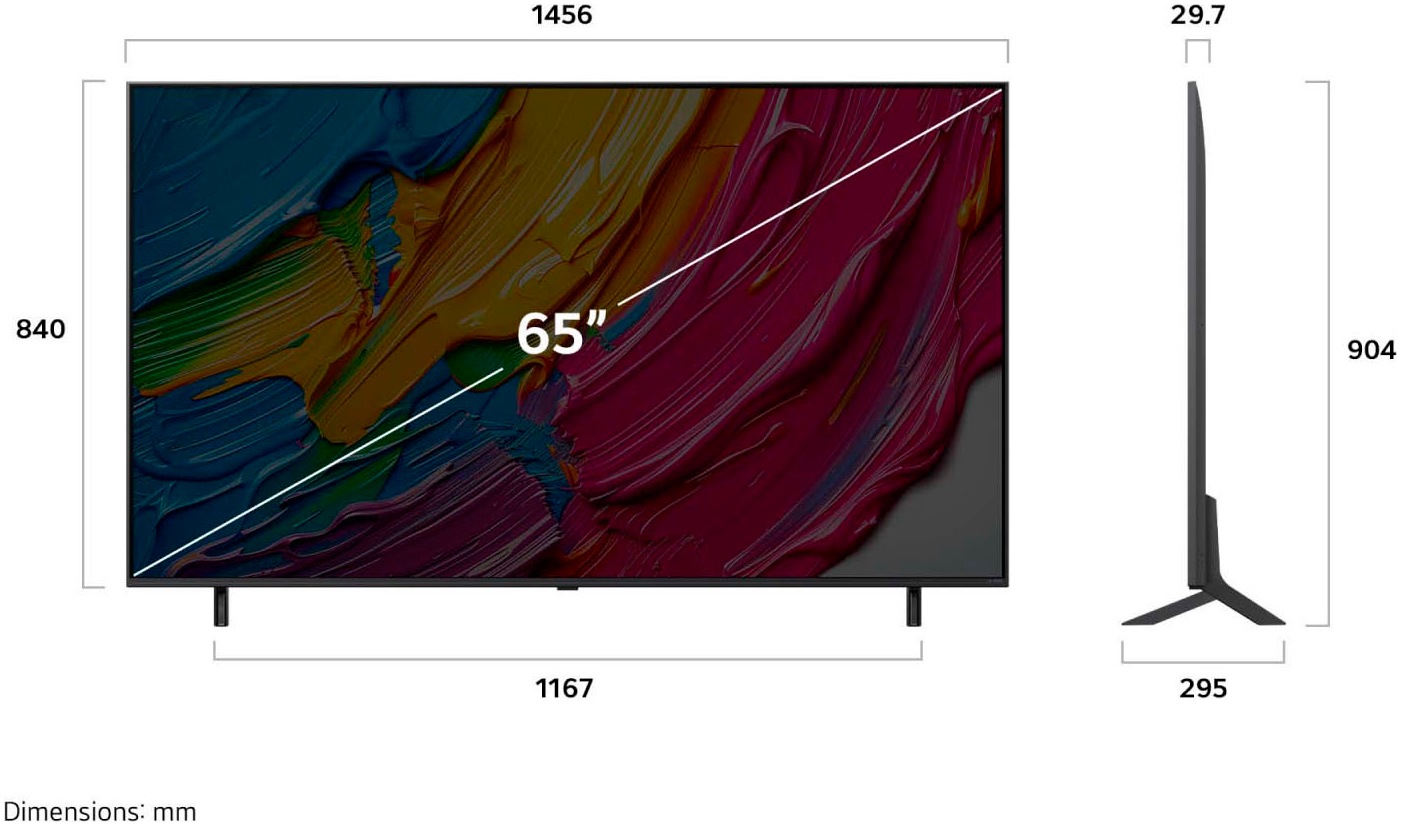 LG QNED-Fernseher »65QNED80A6A«, 4K Ultra HD, Smart-TV