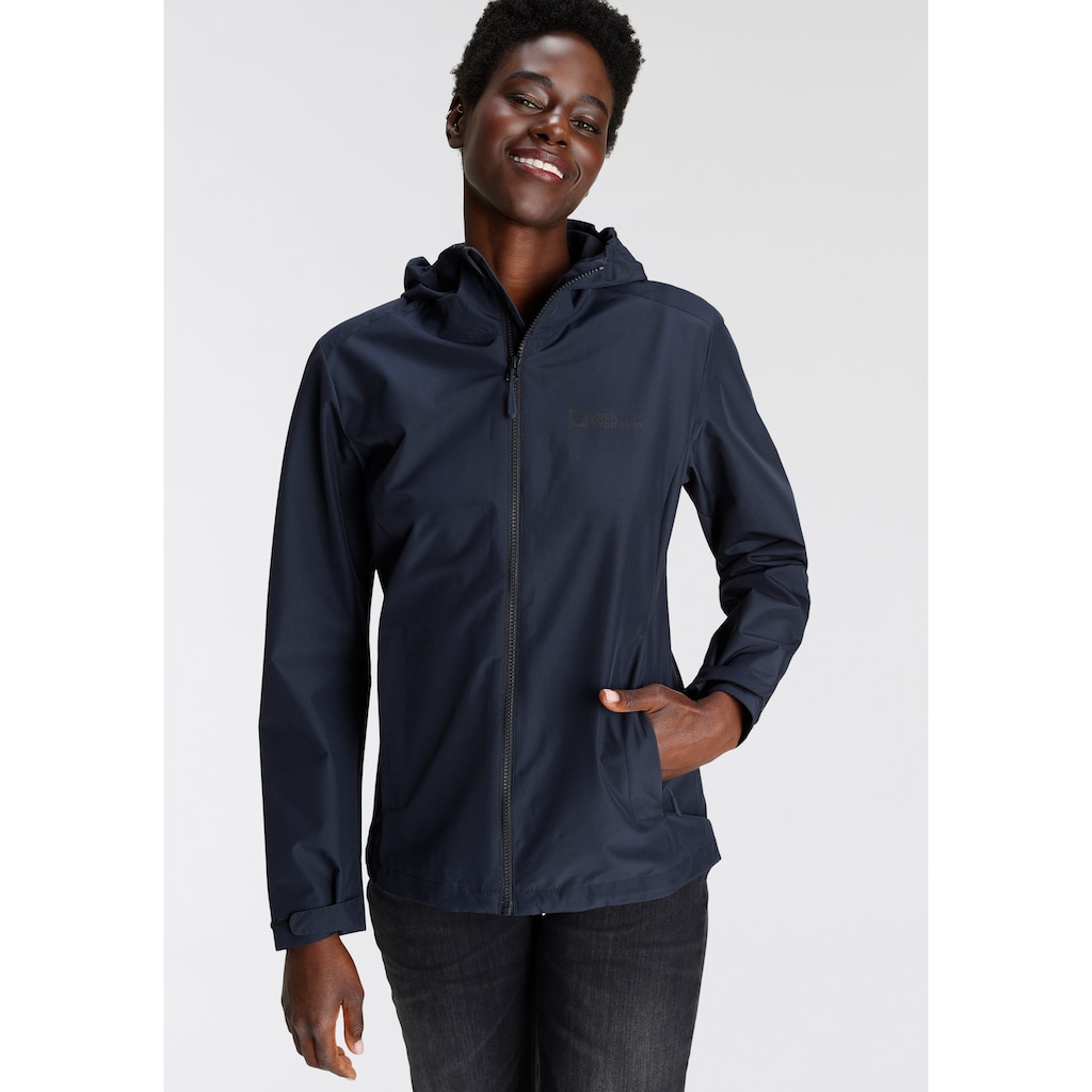 Jack Wolfskin Funktionsjacke »FARWOOD JKT W«, mit Kapuze