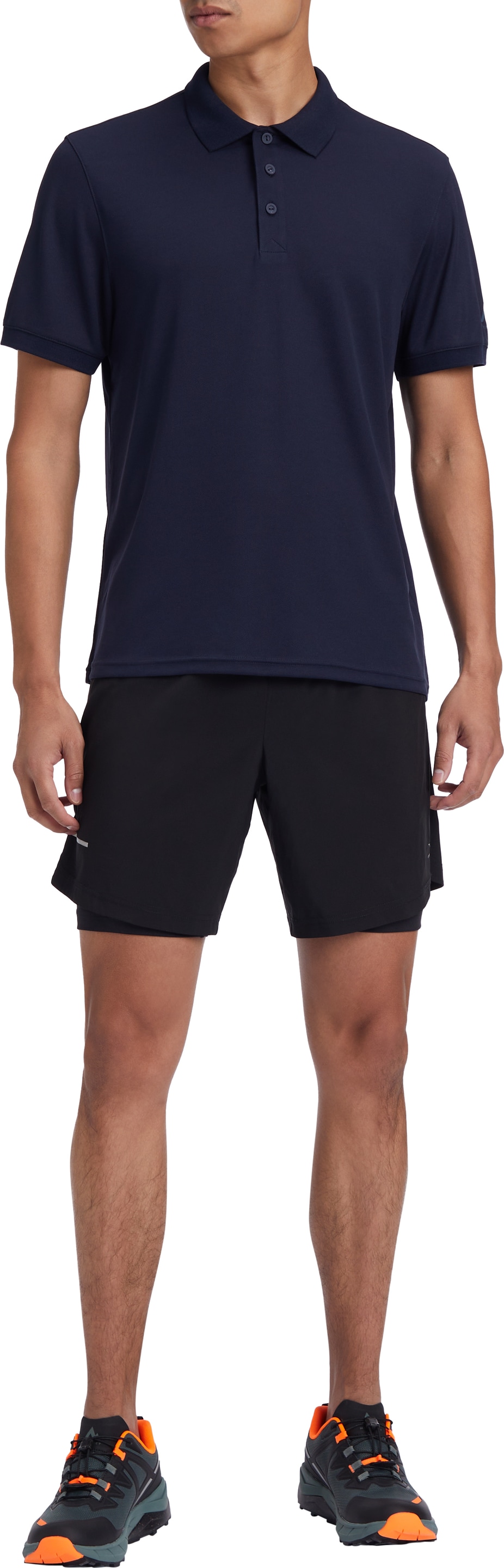 McKINLEY Poloshirt »HE.-POLO LANGO M« für vielseitige Outdoor-Aktivitäten und Alltag, Strickkragen