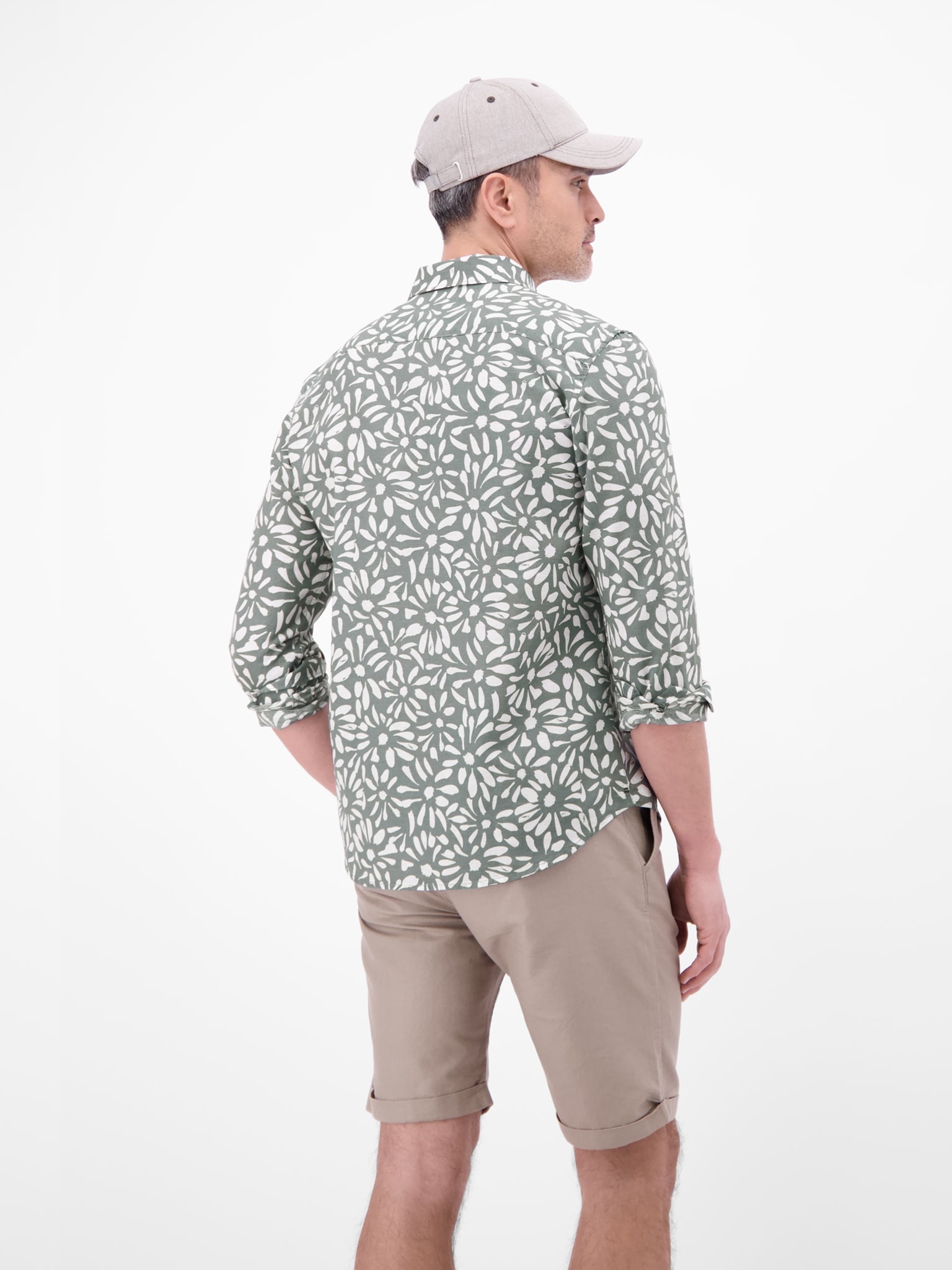 LERROS Langarmhemd mit All-Over Print