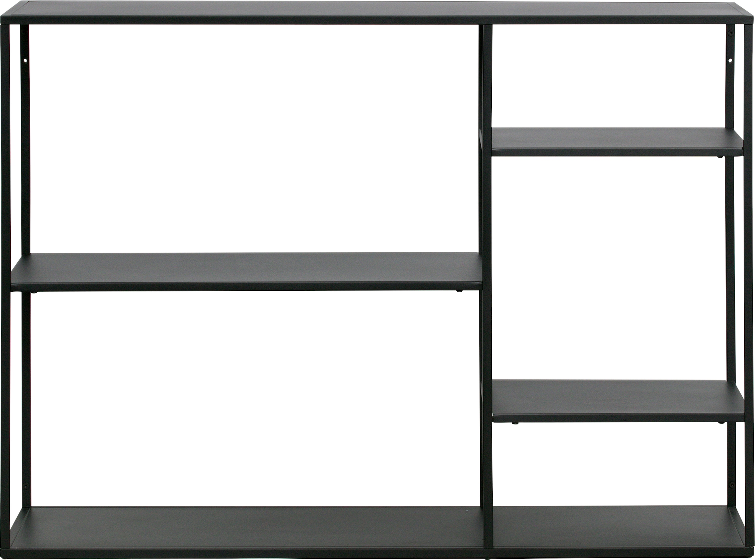 WOOOD Regal »June«, viele Ablagemöglichkeiten, aus Metall, Breite 120 cm