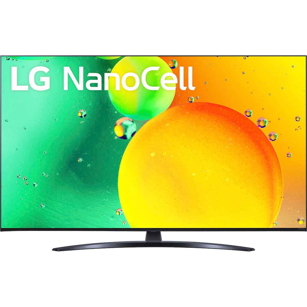 LG LED-Fernseher »65NANO769QA«, 164 cm/65 Zoll, 4K Ultra HD, Smart-TV, α5 Gen5 4K AI-Prozessor, Direct LED, HDMI 2.0, Sprachassistenten