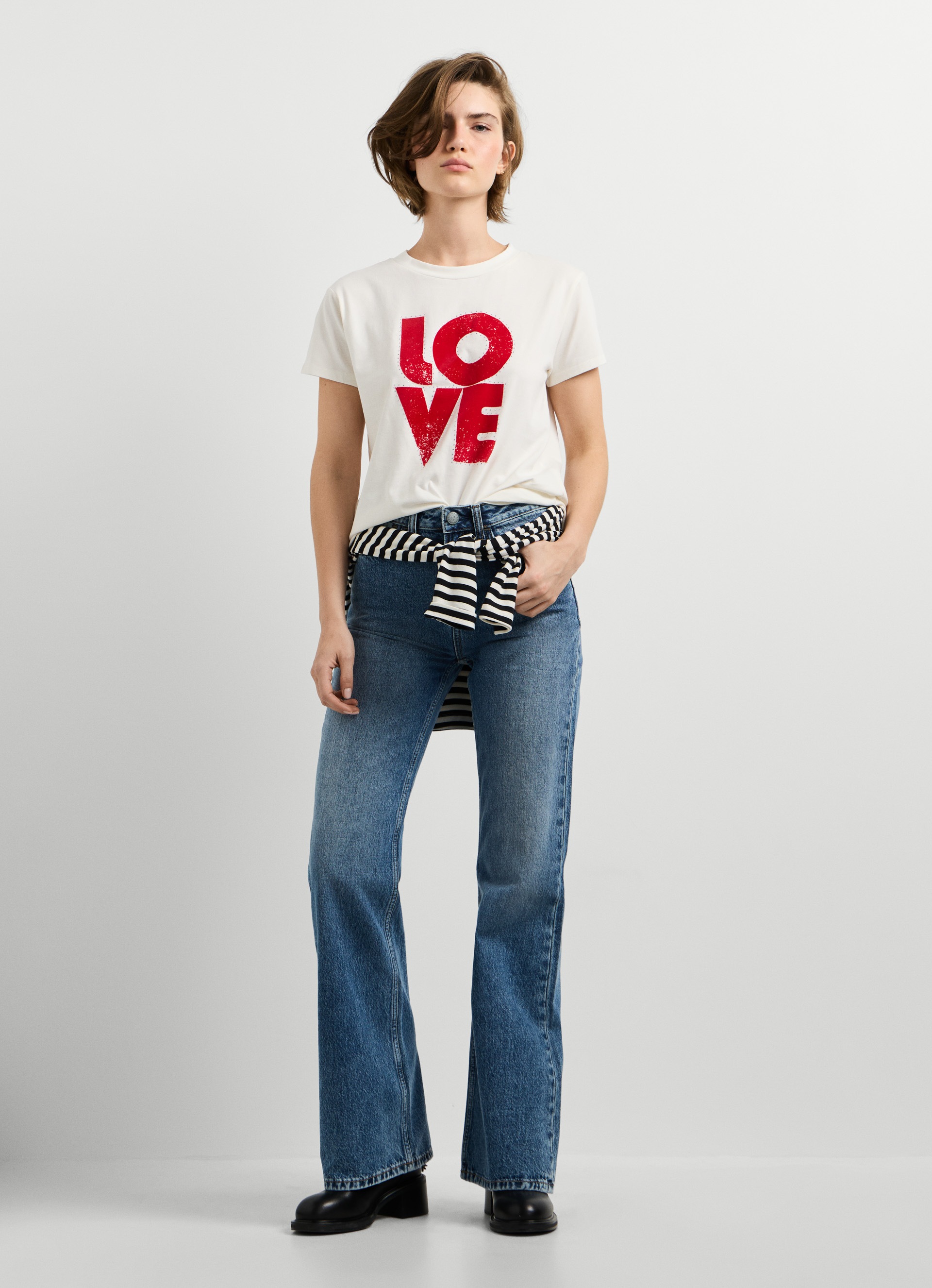 Pepe Jeans T-Shirt »BEATRISA« mit Frontprint, Rundhals