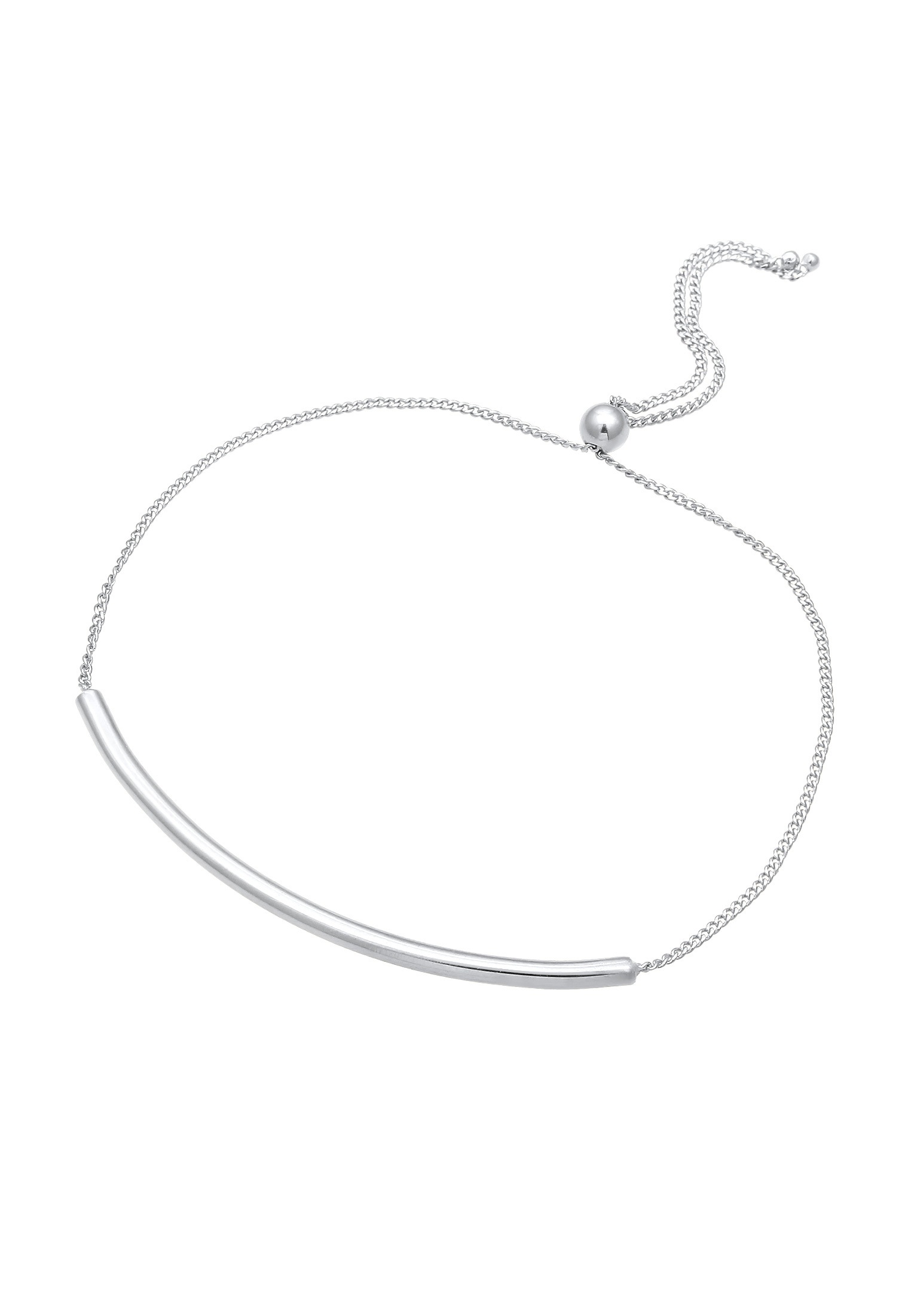 Elli Armkette »Armband Basic Silberelement Minimal 925 Silber«