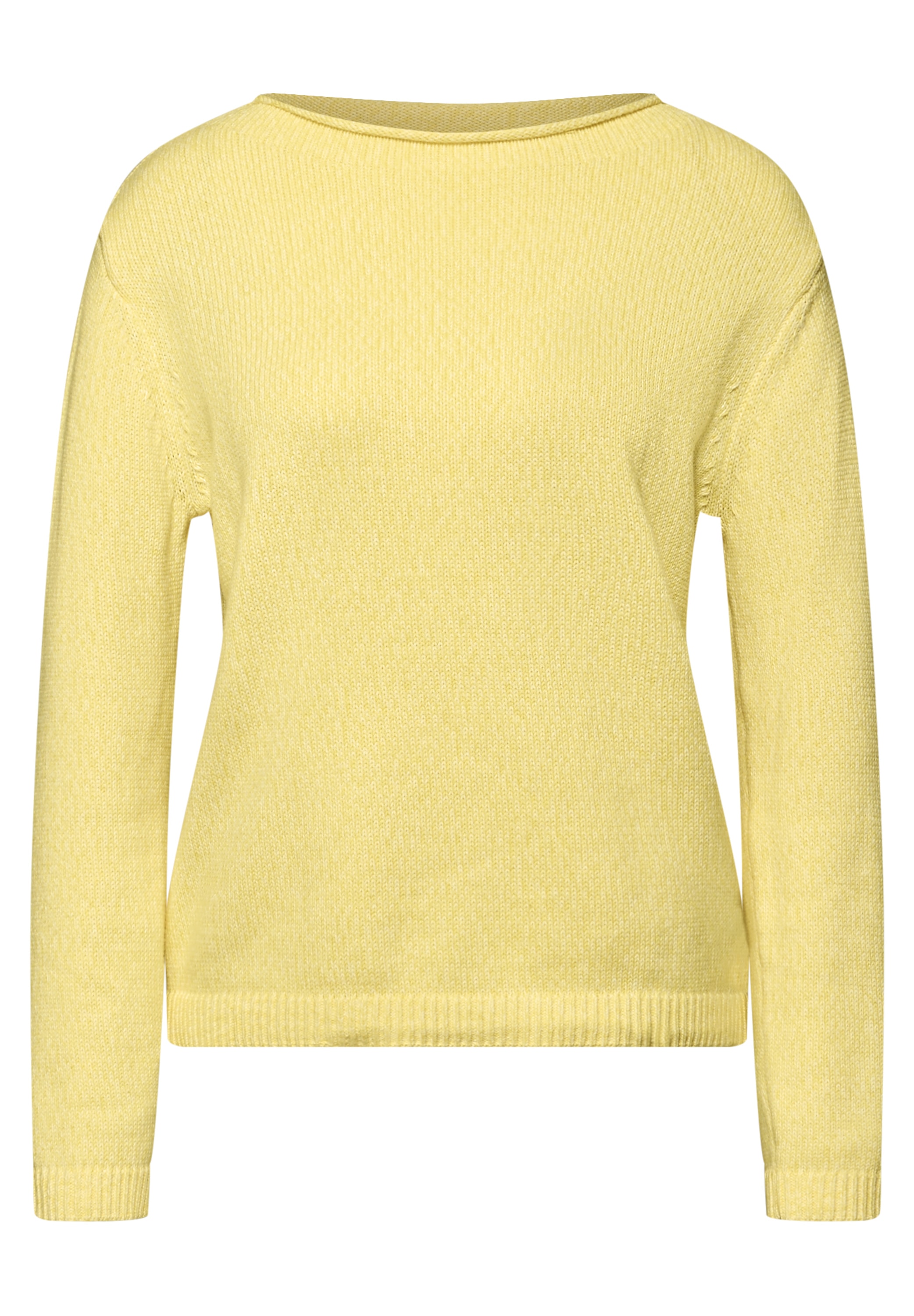 STREET ONE Strickpullover im Two-Tone-Look