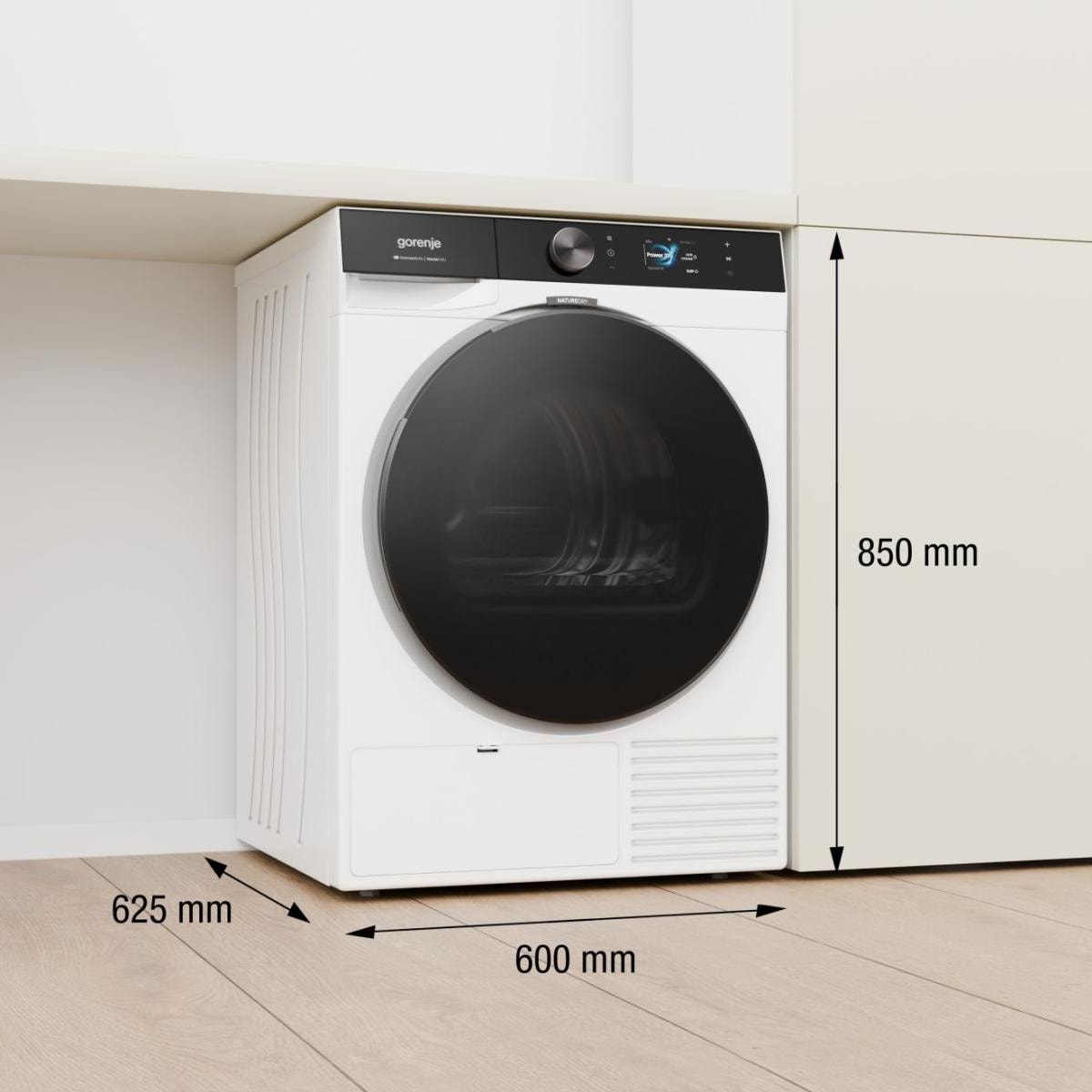 GORENJE Wärmepumpentrockner »DG89BP« G800 TFT-Farb-Display, NatureDry Schonung, TangleFree