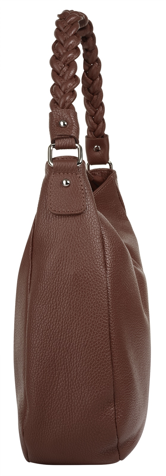 Samantha Look Henkeltasche echt Leder, Made in Italy