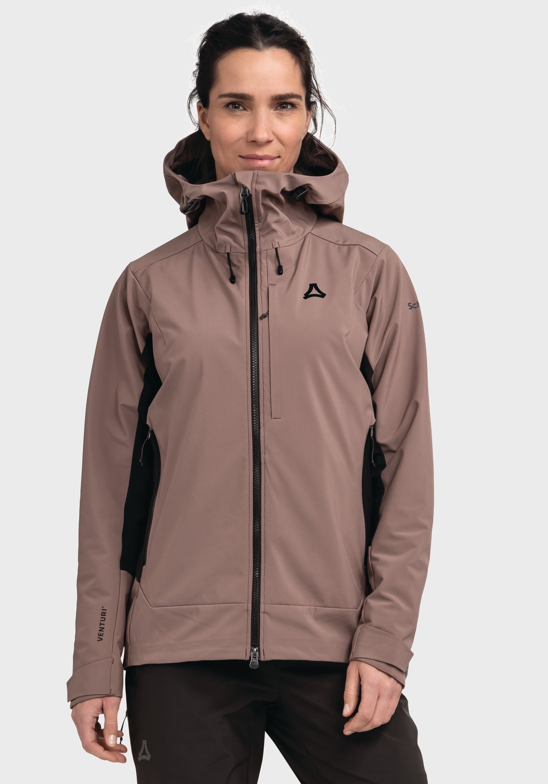 Schöffel Outdoorjacke »Mountain Softshell Jk Style Milagle WMS«, ohne Kapuze
