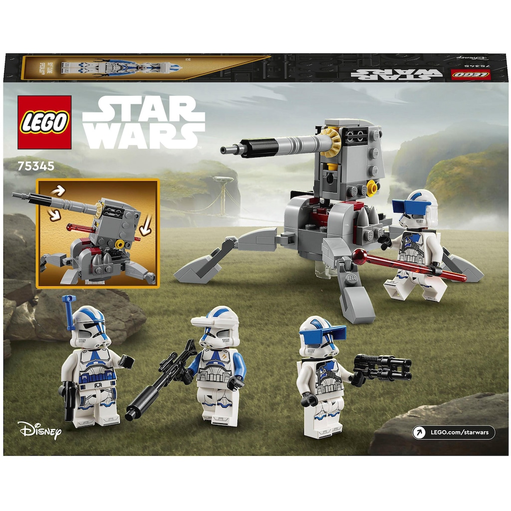 LEGO® Konstruktionsspielsteine »501st Clone Troopers™ Battle Pack (75345), LEGO® Star Wars™«