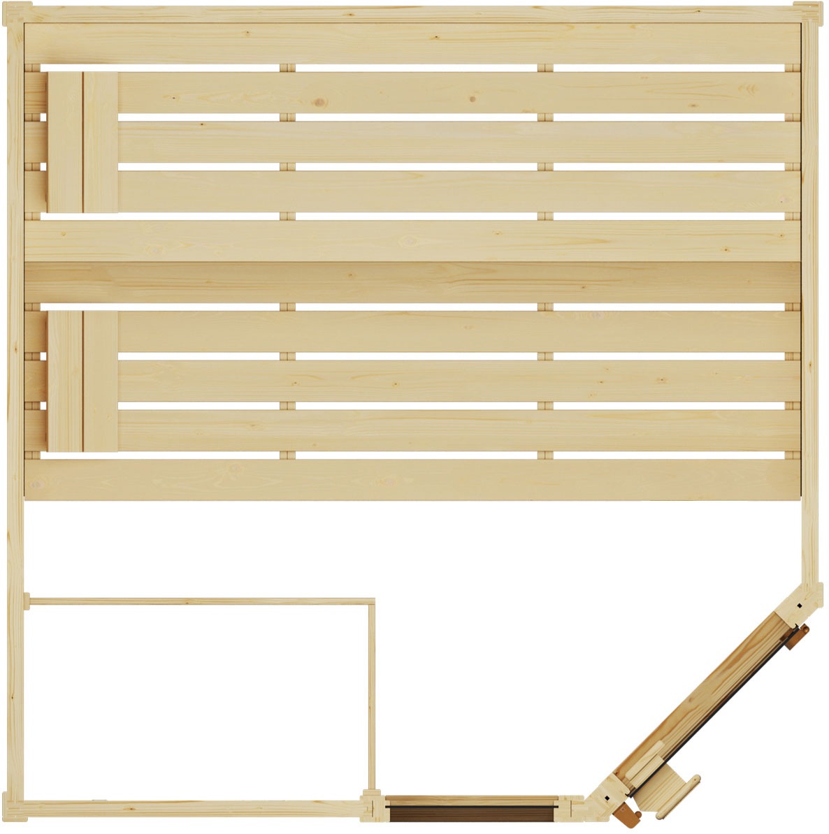 weka Sauna »Valida«, 7,5 kW Bio-Ofen mit digitaler Steuerung