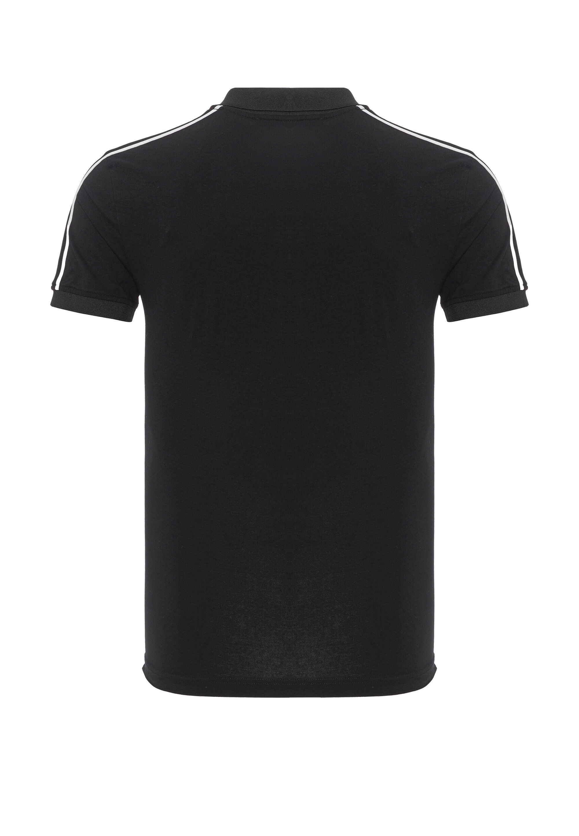 Cipo & Baxx T-Shirt »CT801« eleganten Hemdkragen