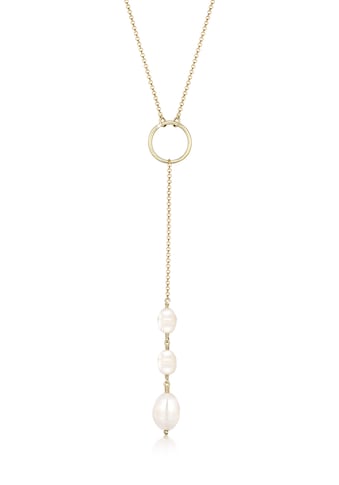 Elli Perlenkette »Y-Kette Baroque Perle Klassisch Zeitlos 925 Silber« kaufen