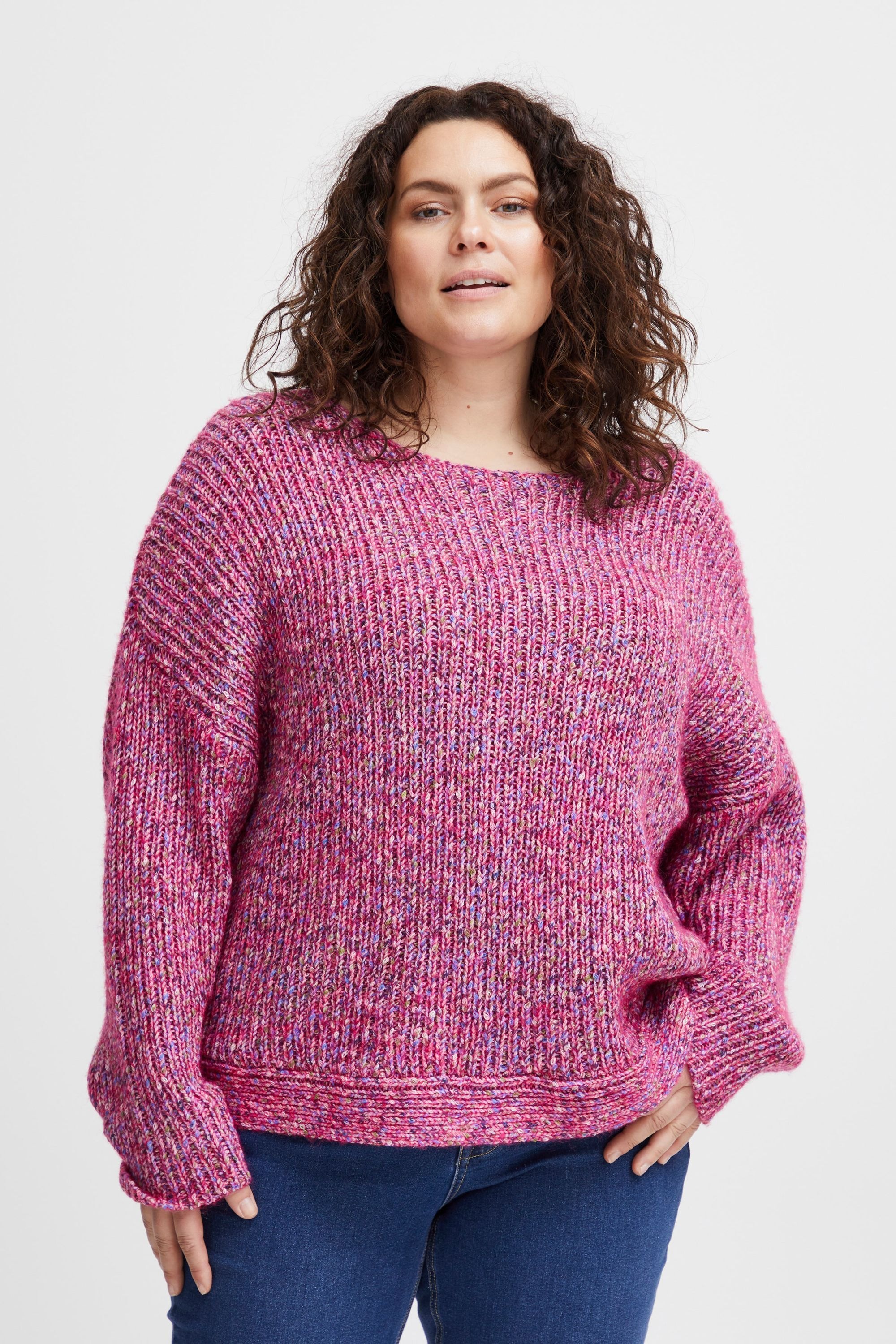 fransa Strickfleece-Pullover »Strickpullover FPSpotta«