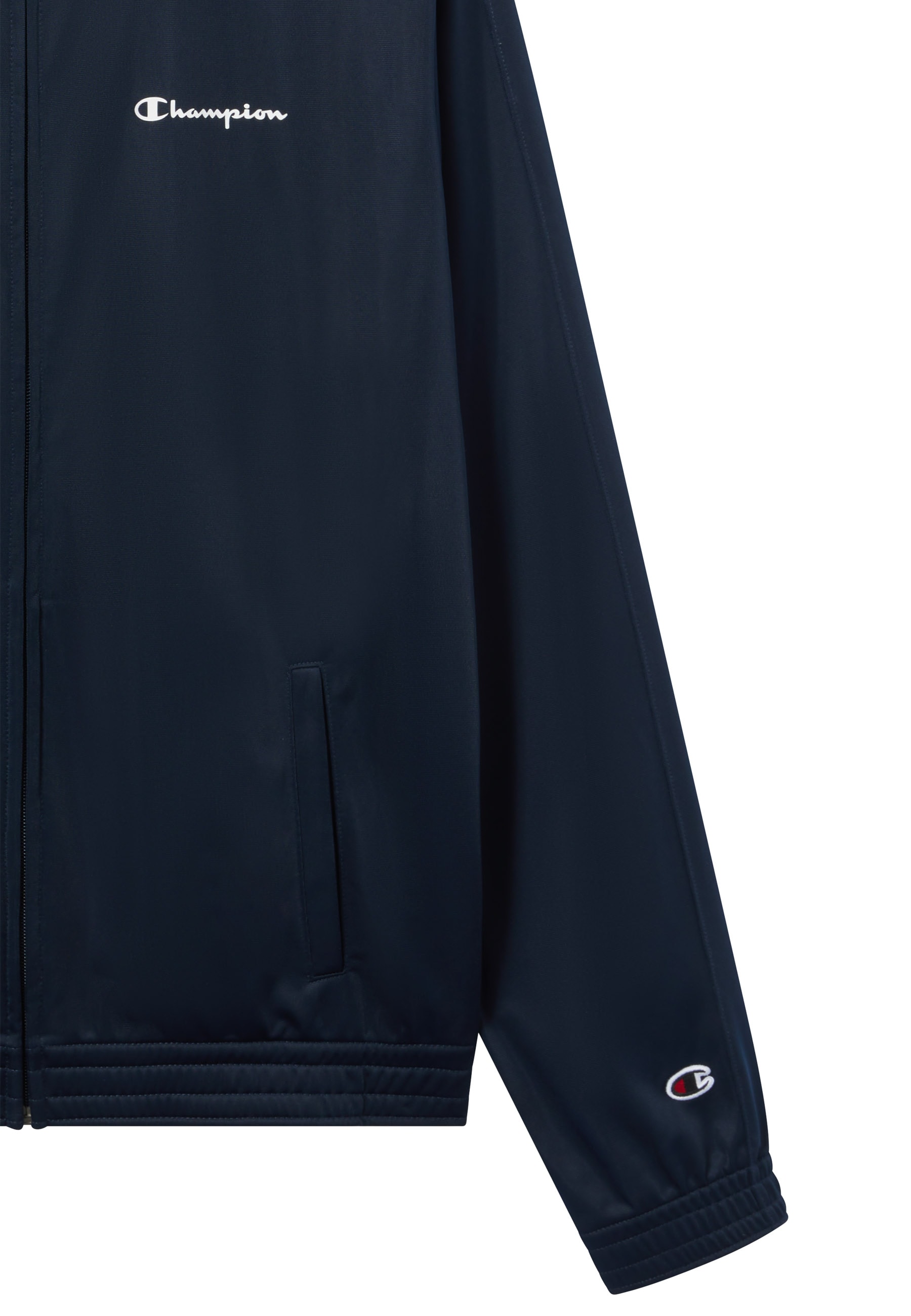 Champion Trainingsanzug »Tracksuit Small Logo« 2 Stk. zweiteiliges Set, mit Reißverschlusstaschen