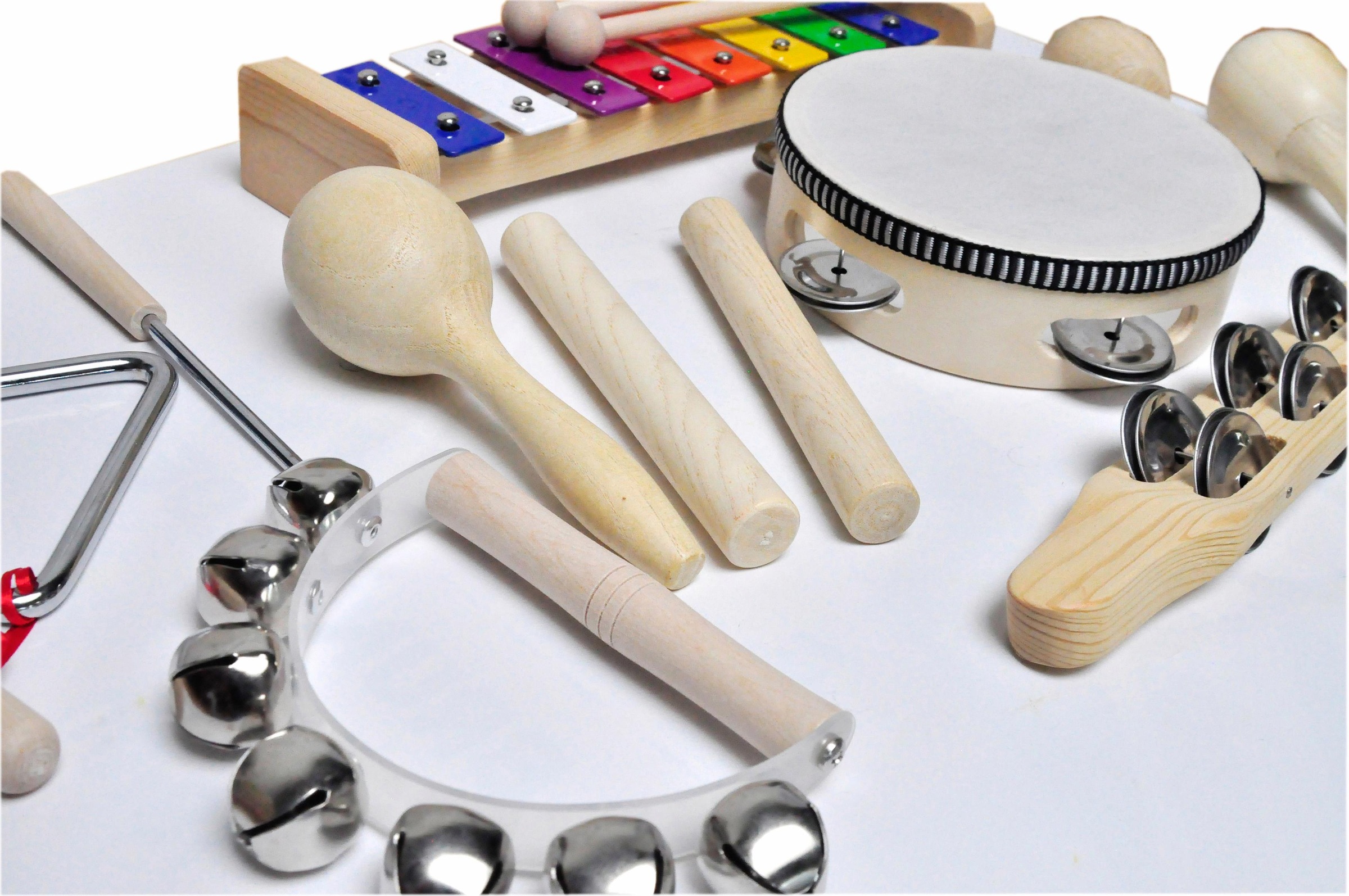 Clifton Trommel »9 teiliges Kinder Percussion Set mit CD«