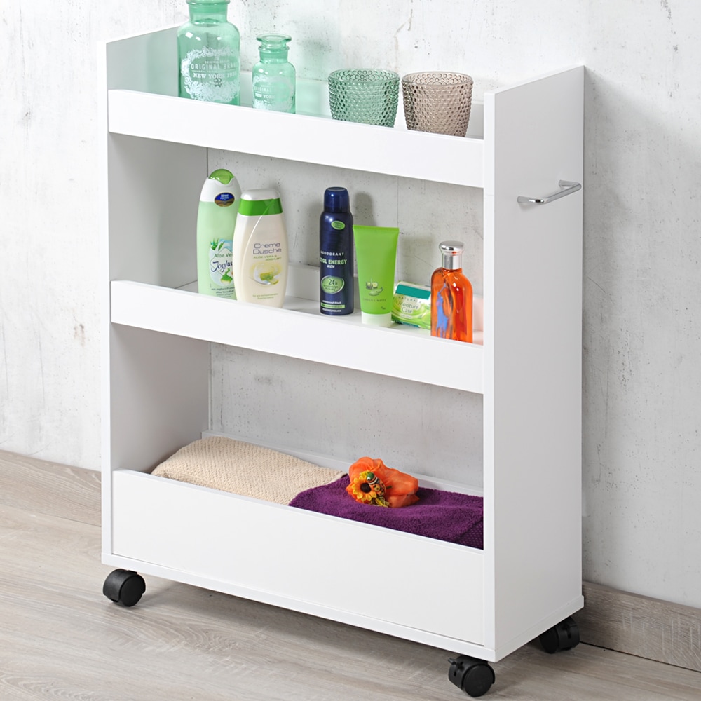KESPER® Küchenwagen »Nischenregal, weiß, FSC«