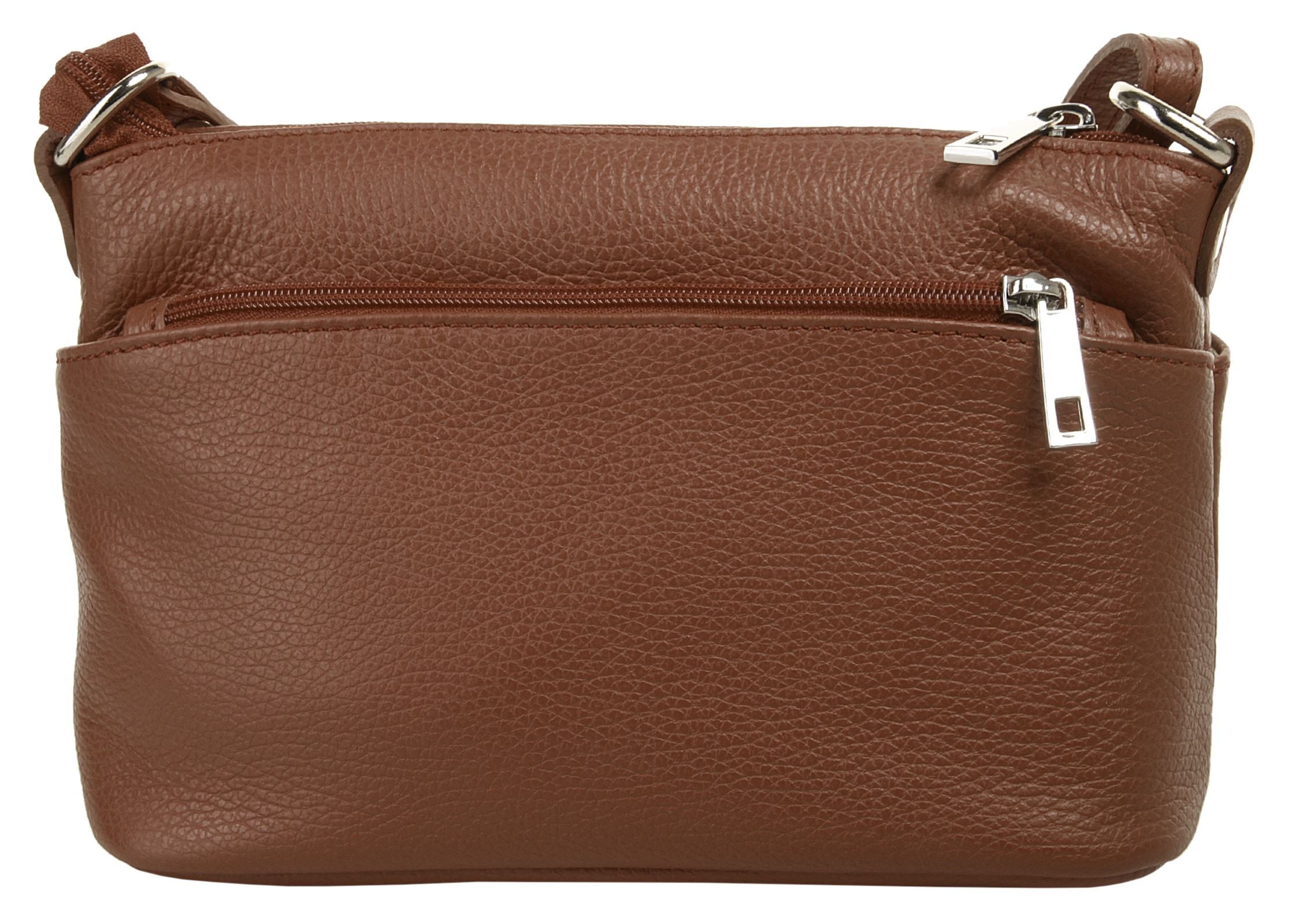 Cluty Umhängetasche echt Leder, Made in Italy