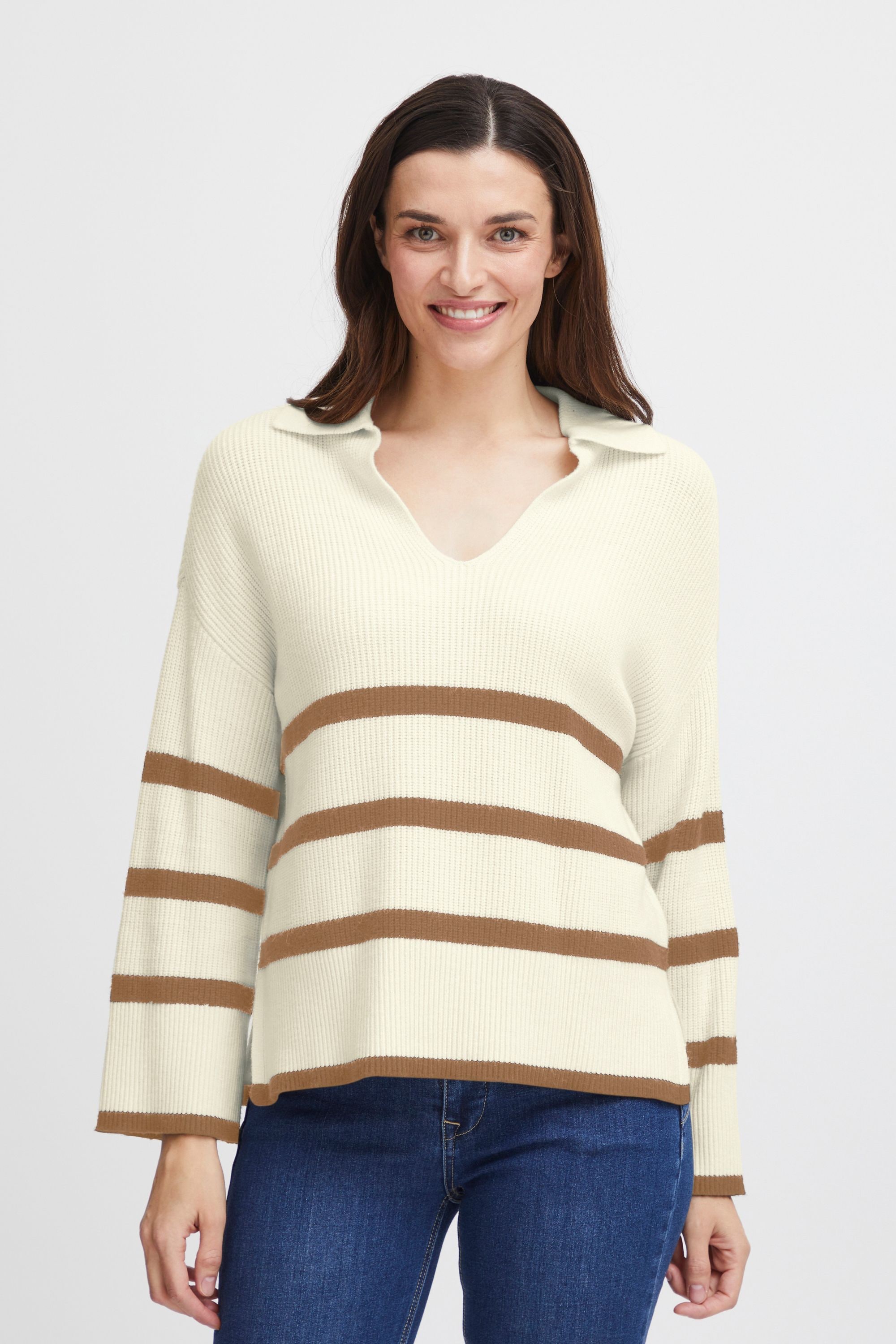 fransa Strickfleece-Pullover »Strickpullover FRAlly«